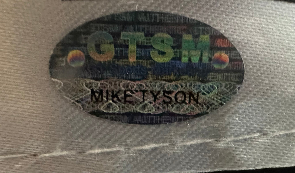 Mike Tyson Autographed Boxing Glove