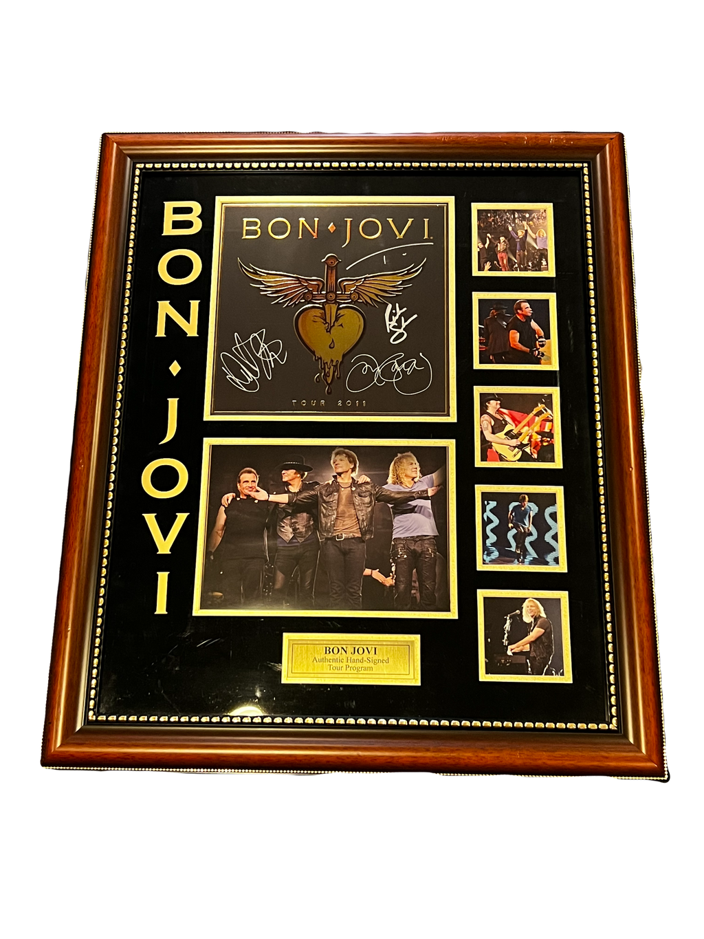 Bon Jovi Band Autographed Tour Program