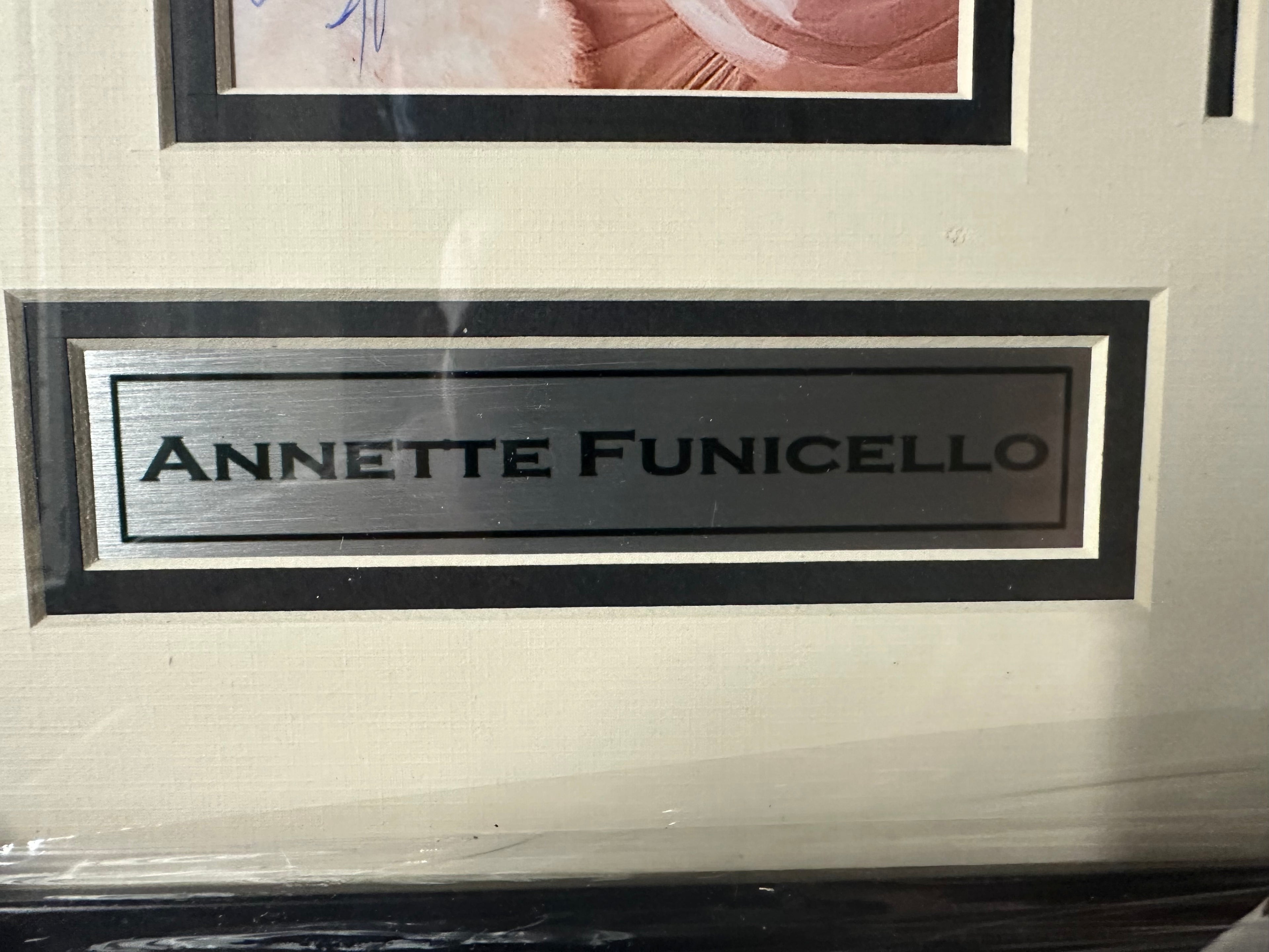 Annette Funicello Autographed