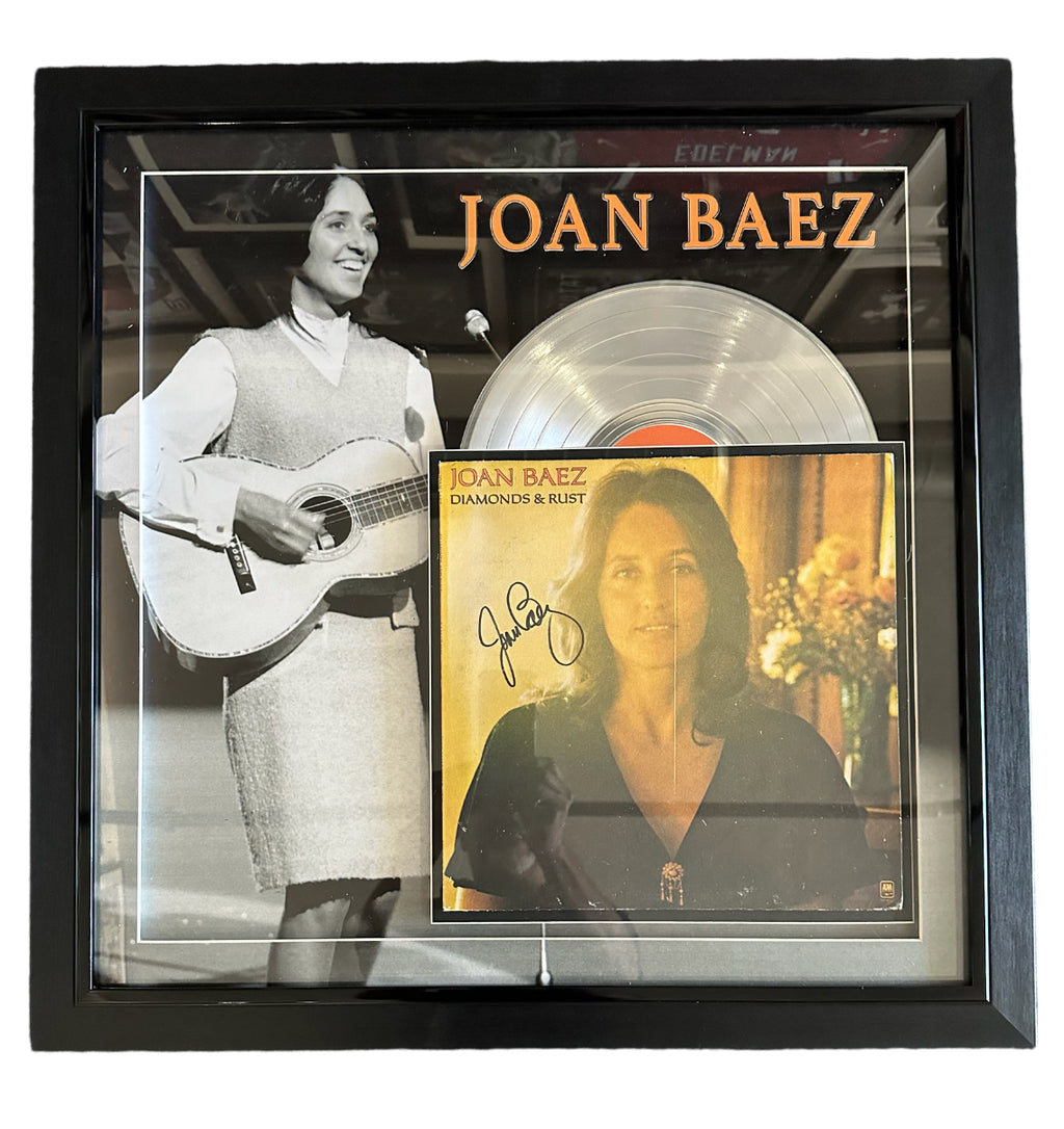 Joan Baez Autographed Record Album