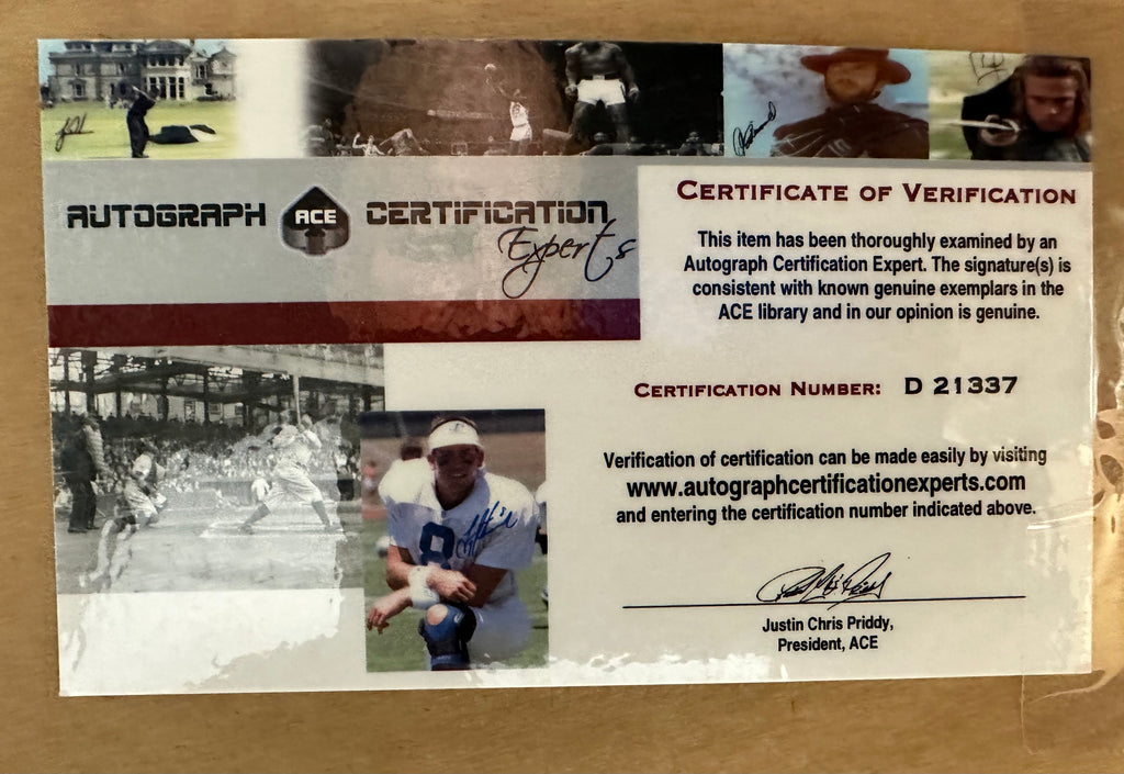 Boston Red Sox - Ted Williams and Tom Yawkee Autographed Cuts