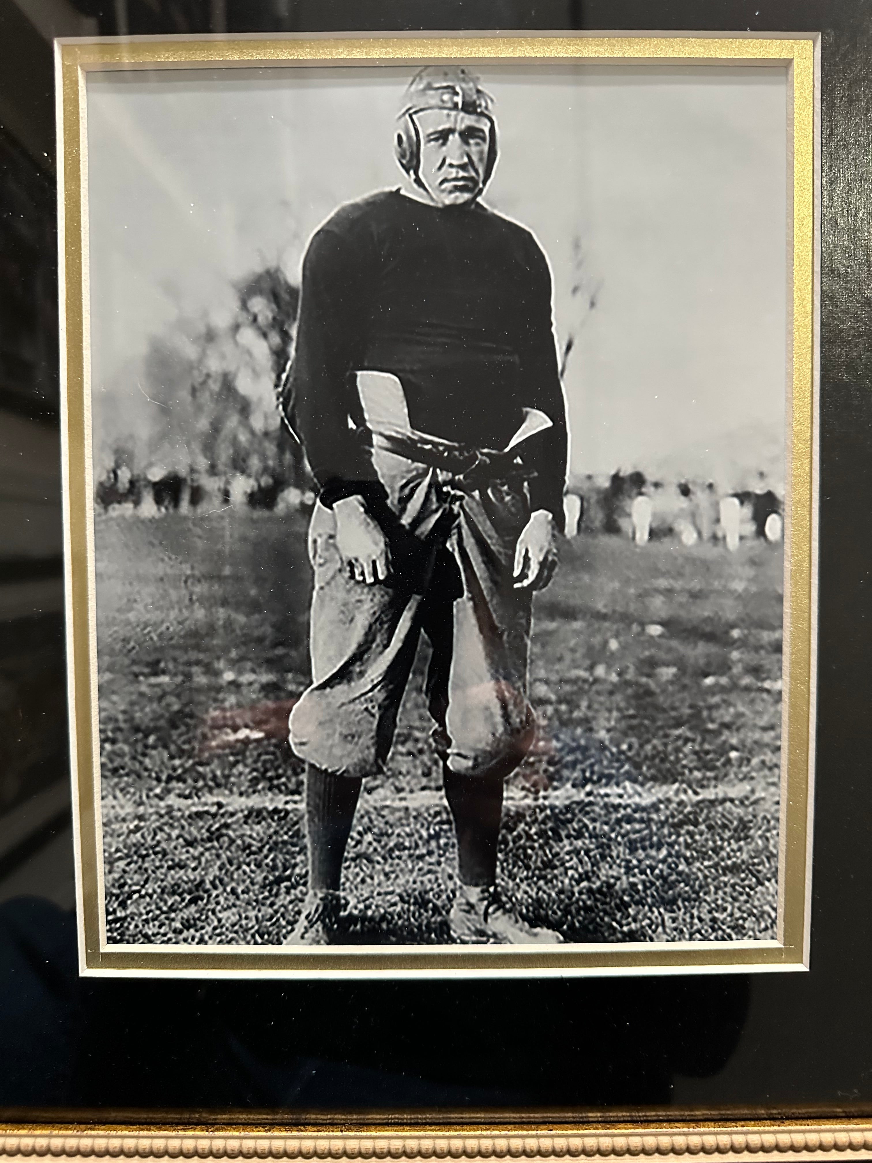Notre Dame - Knute Rockne signed letter/College Football HOF 1951
