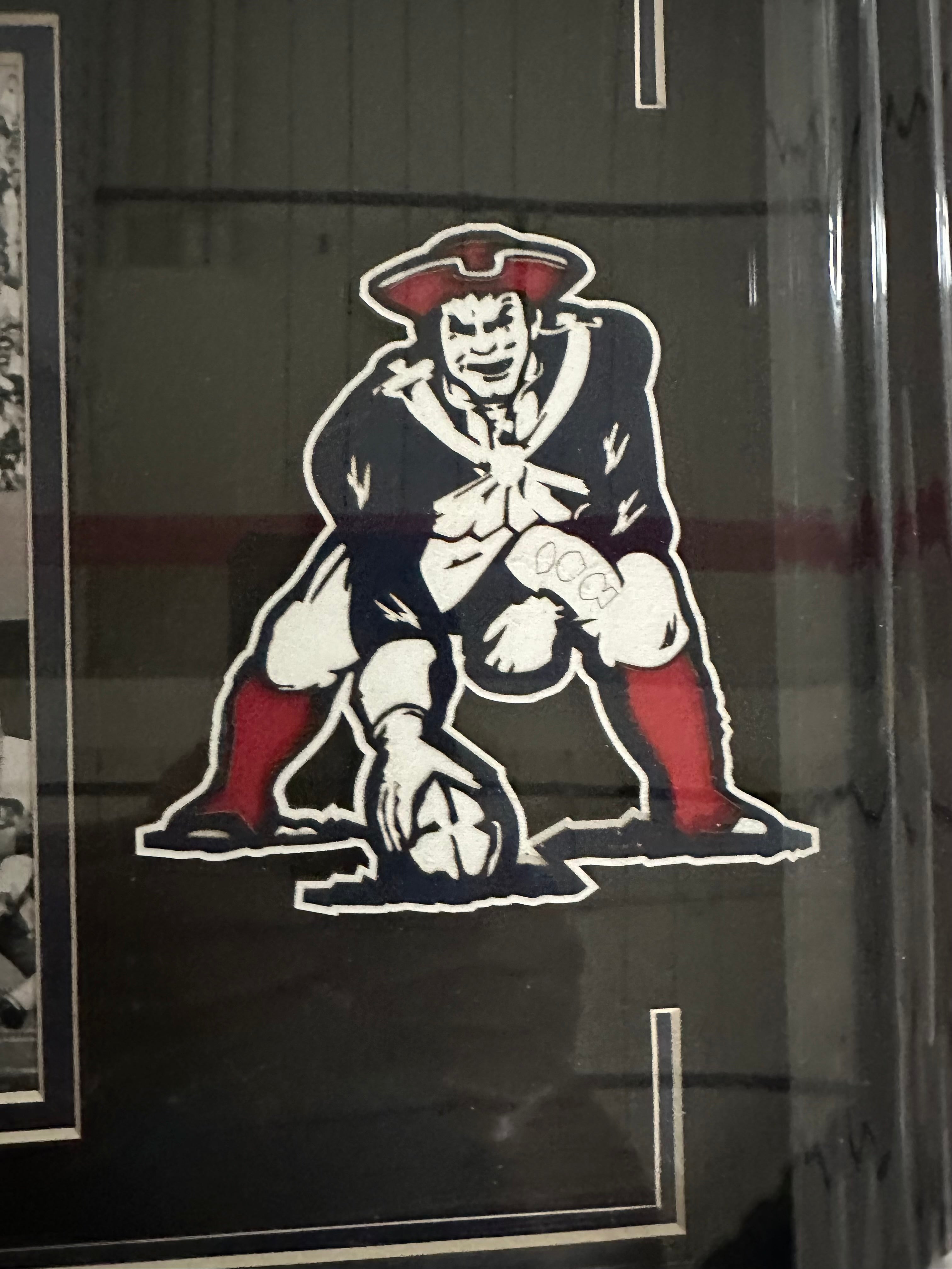 Boston Patriots - Babe Parilli Autographed B&W 8x10 Photo