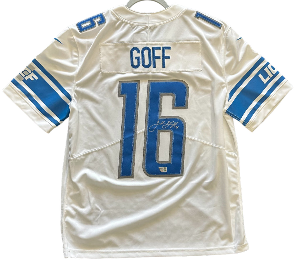 Detroit Lions - Jared Goff Autographed Football Jersey