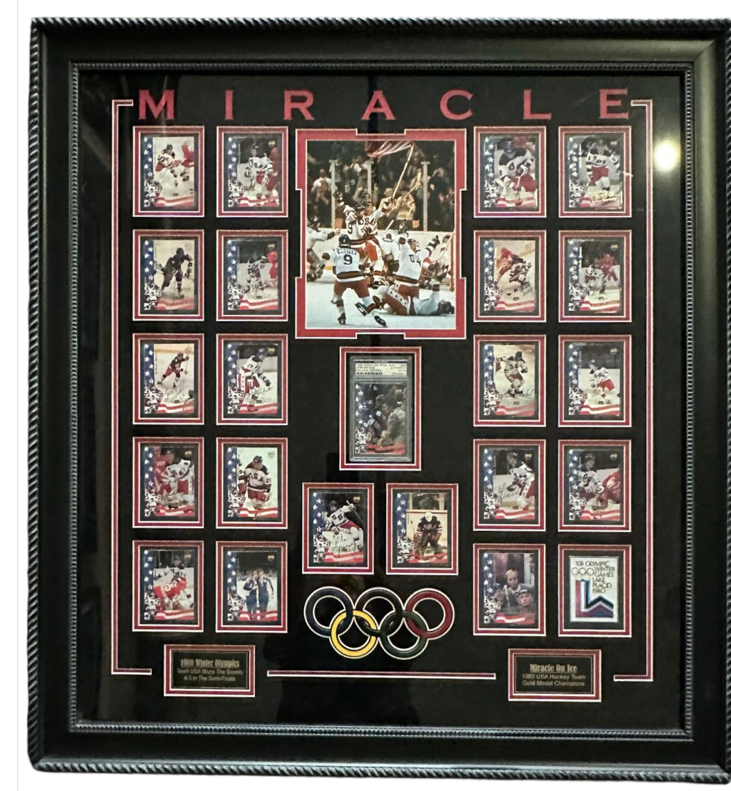 Olympic Hockey - Miracle on Ice Team Autographed