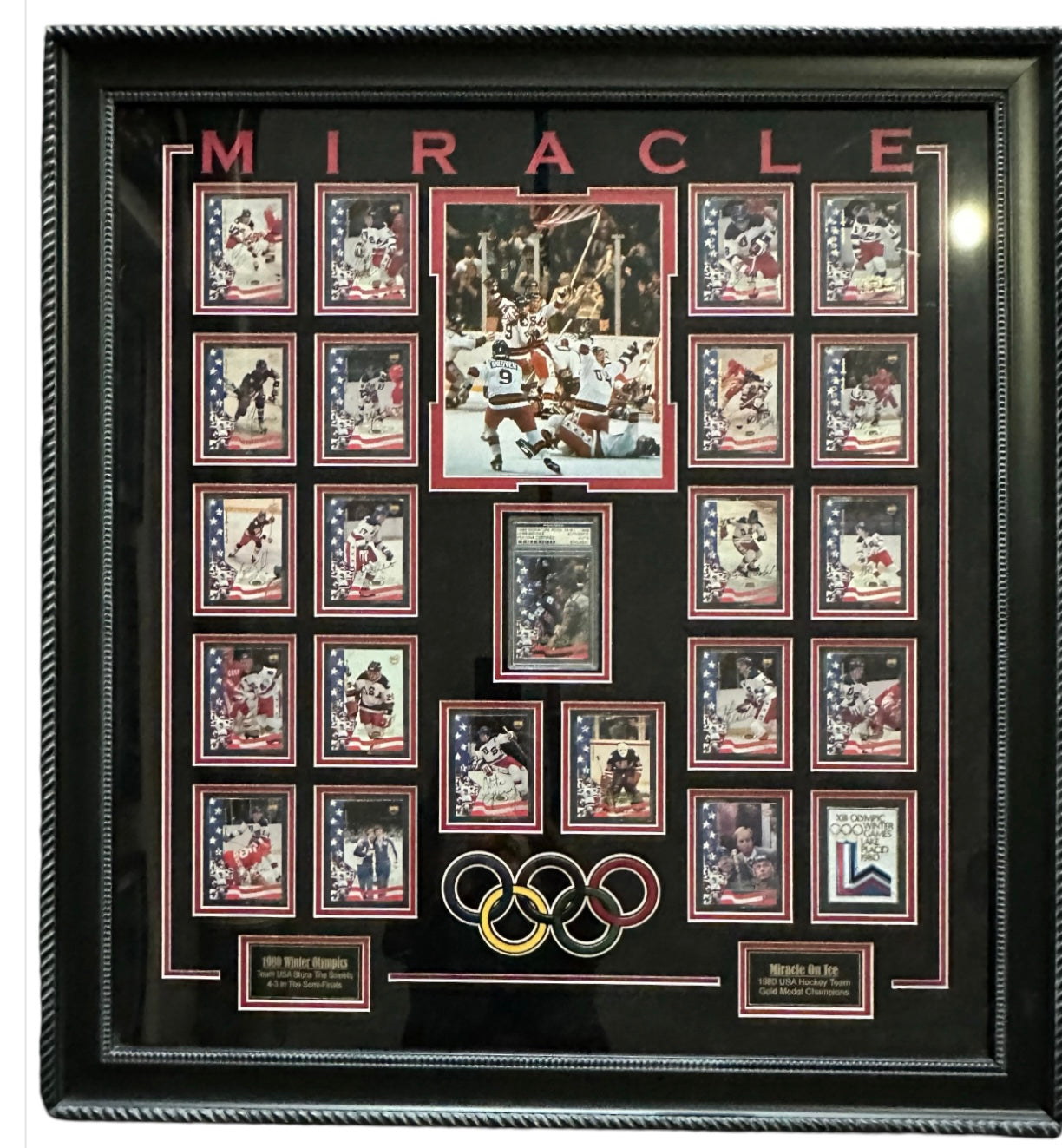 Olympic Hockey - Miracle on Ice Team Autographed