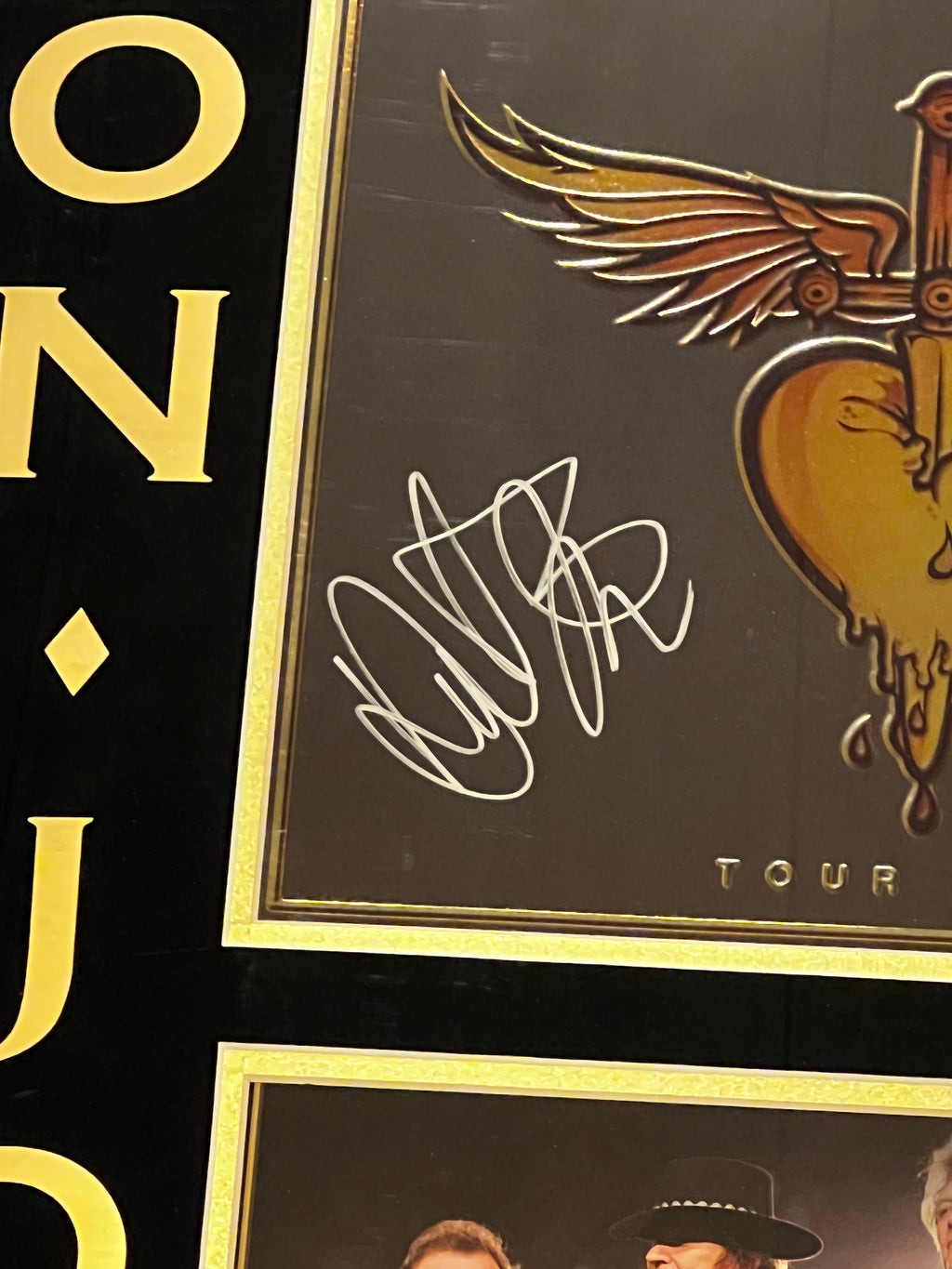 Bon Jovi Band Autographed Tour Program