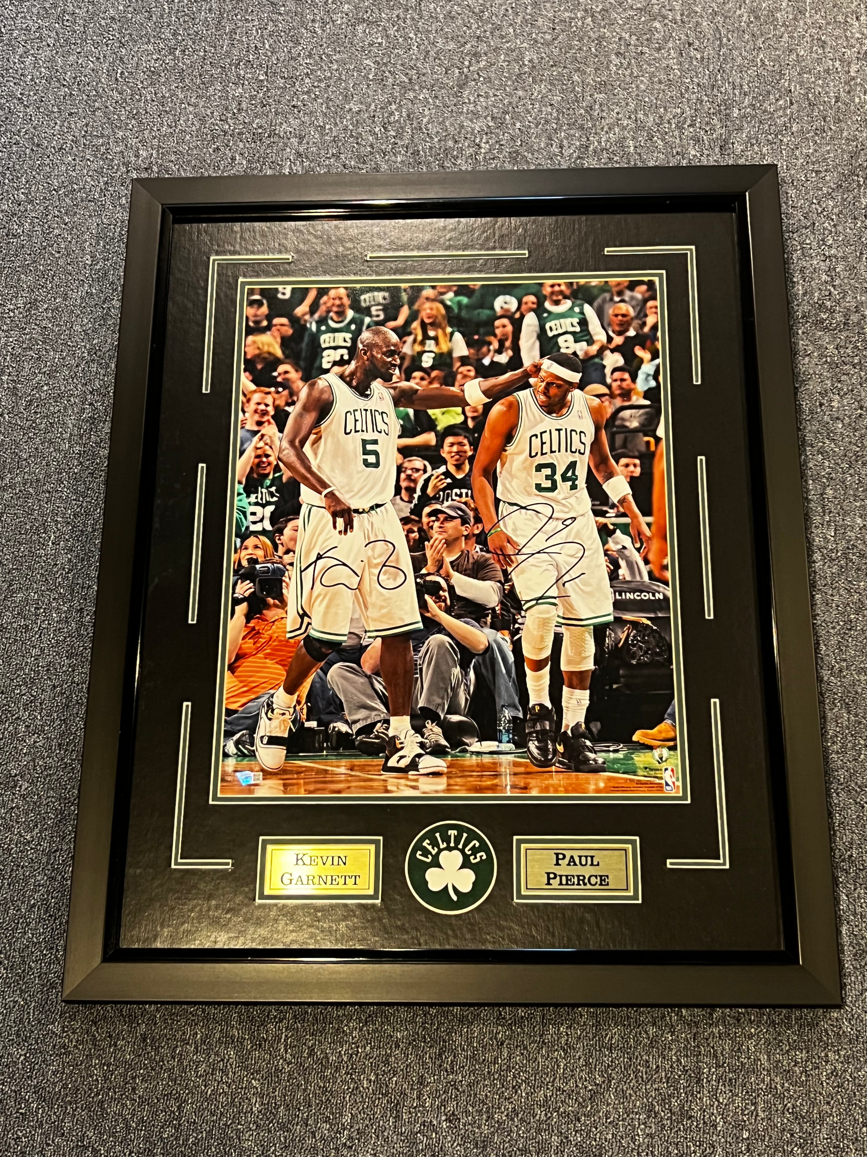 Boston Celtics - Kevin Garnett and Paul Pierce Autographed