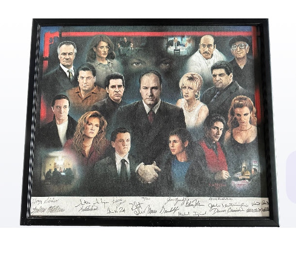 The Sopranos - Cast Autographed