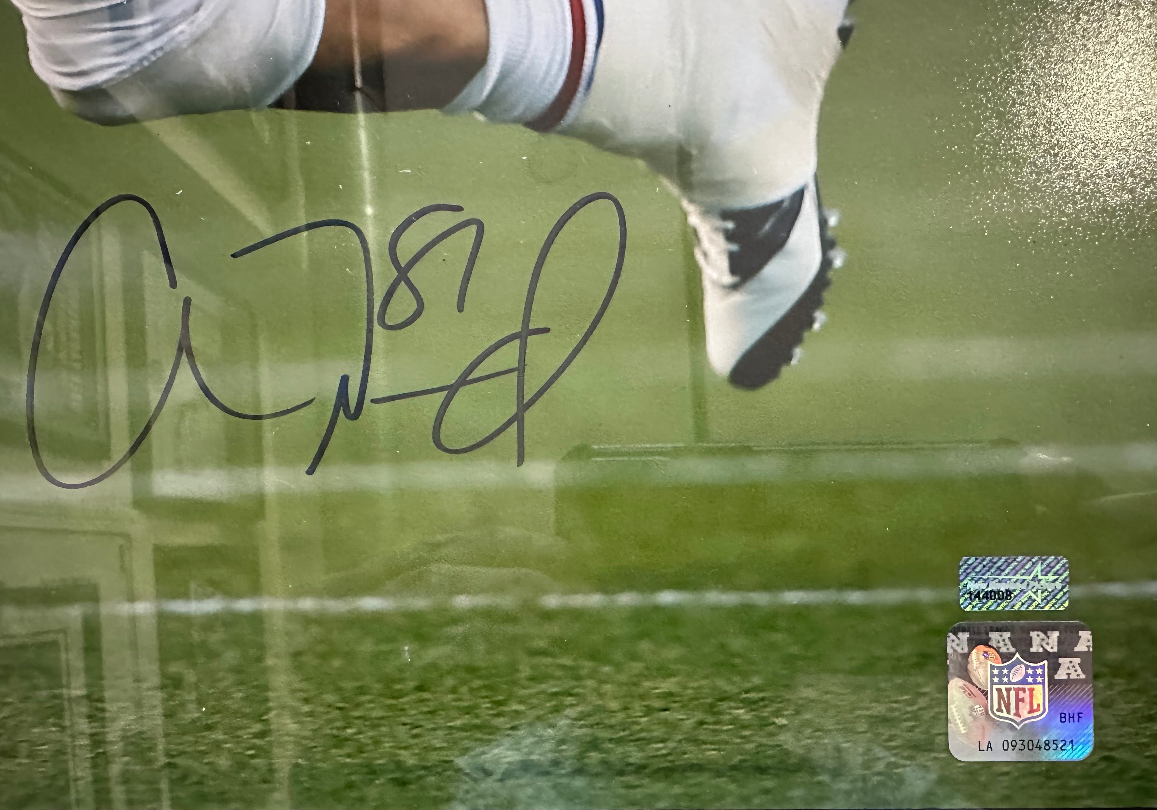 New England Patriots - Aaron Hernandez Autographed