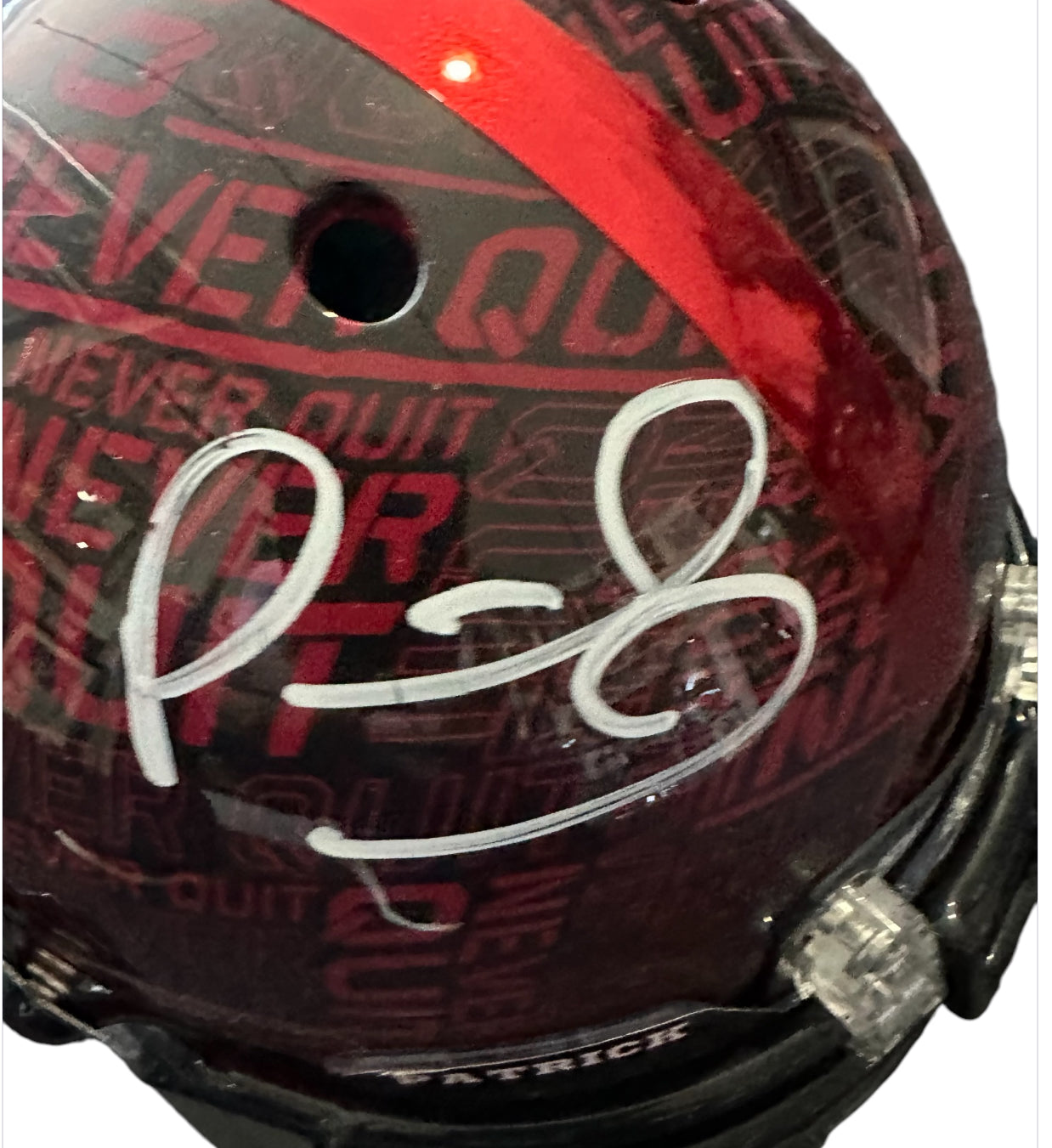 Kansas City Chiefs - Patrick Mahomes Autographed Never Quit Helmet