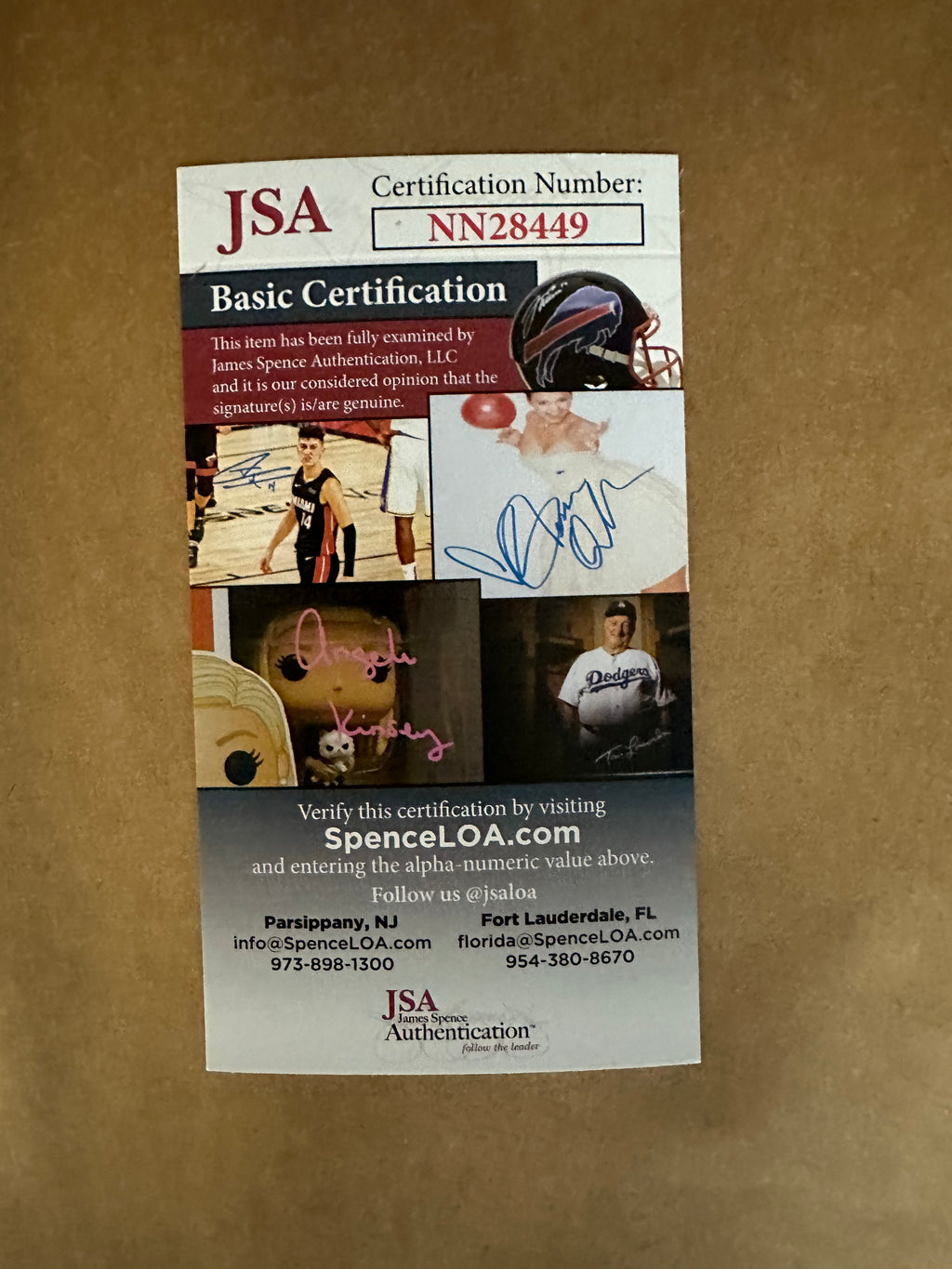 Caddyshack - Chevy Chase Autographed golf card