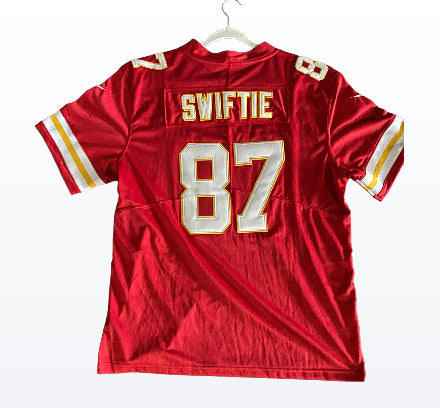 Taylor Swift "SWIFTIE" Chiefs #87 Football Jersey
