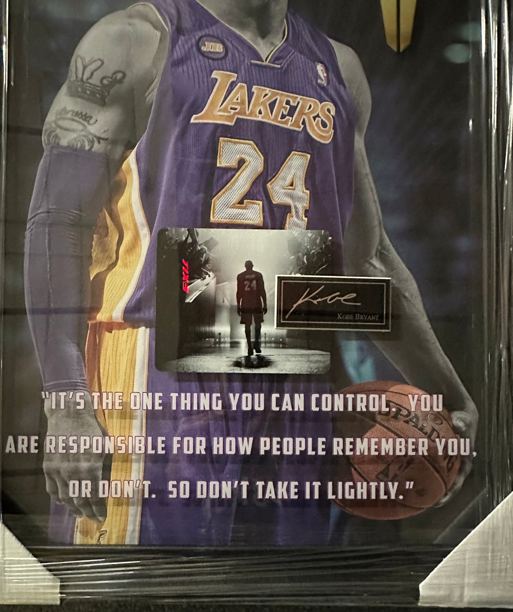 LA Lakers - Kobe Bryant with Quote