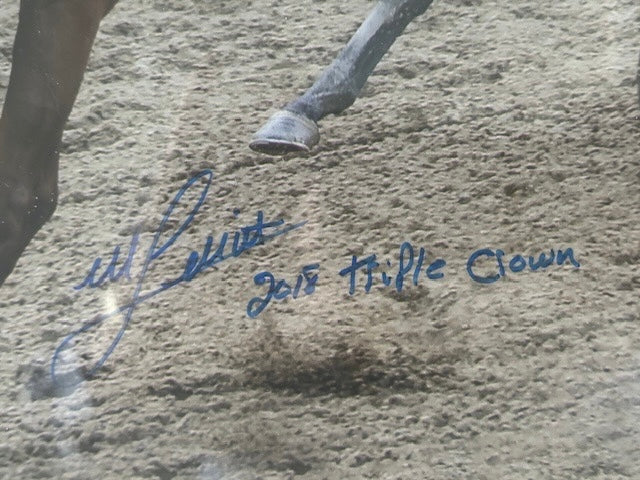 2018 Triple Crown Winner Justify - Mike Smith Jockey Autographed