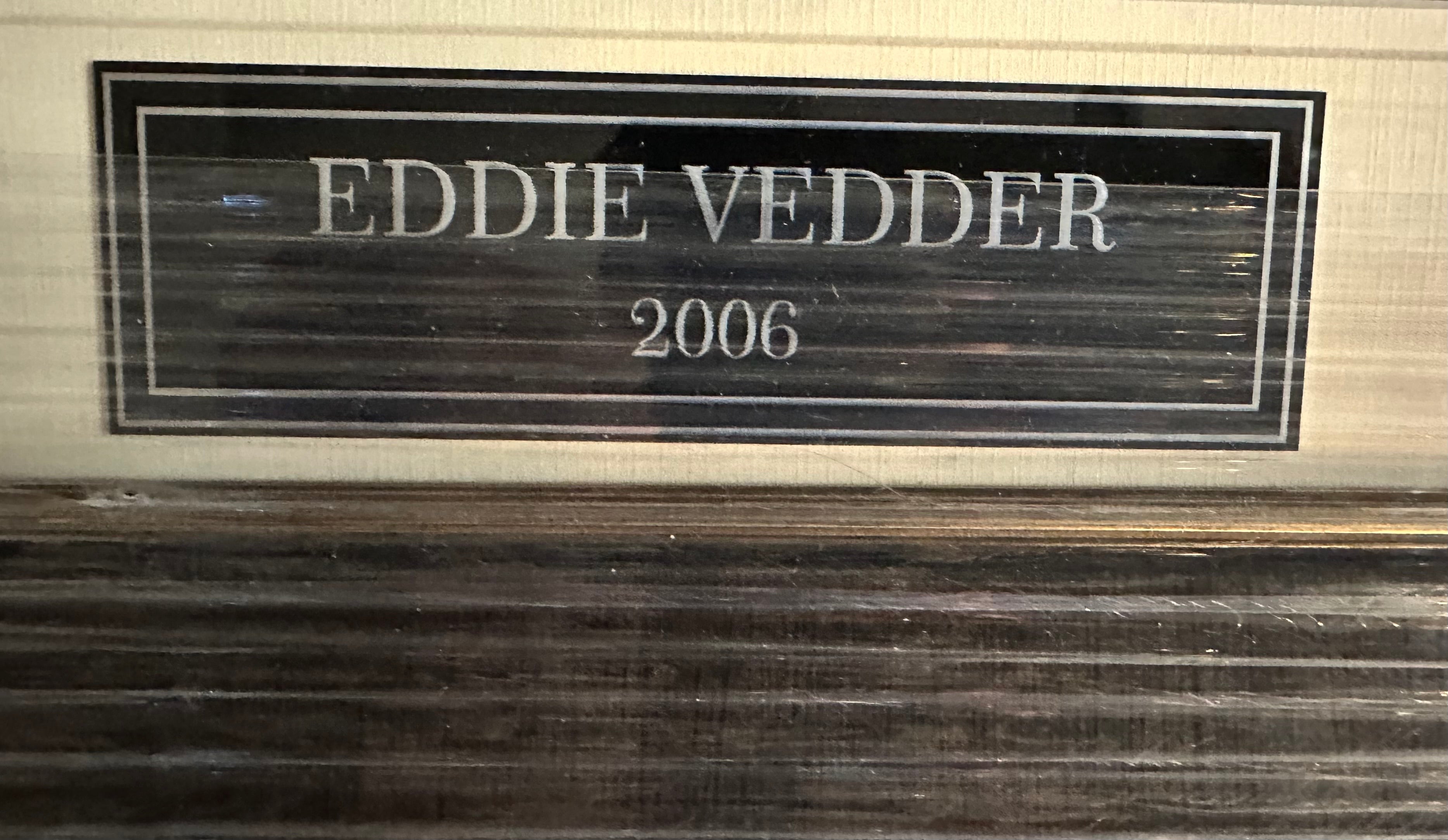 Eddie Vedder from Pearl Jam