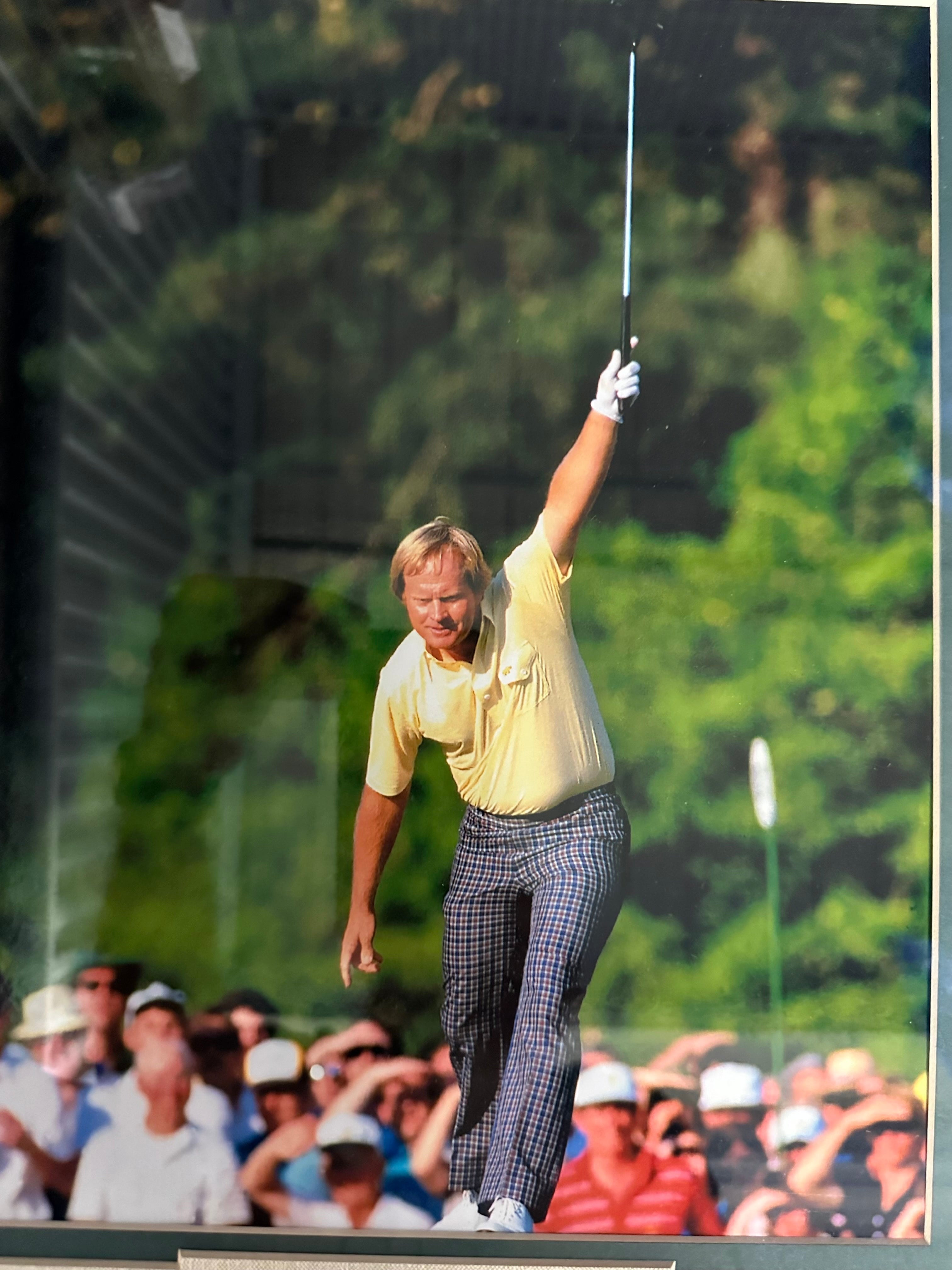 Jack Nicklaus Autographed Caddy Badge