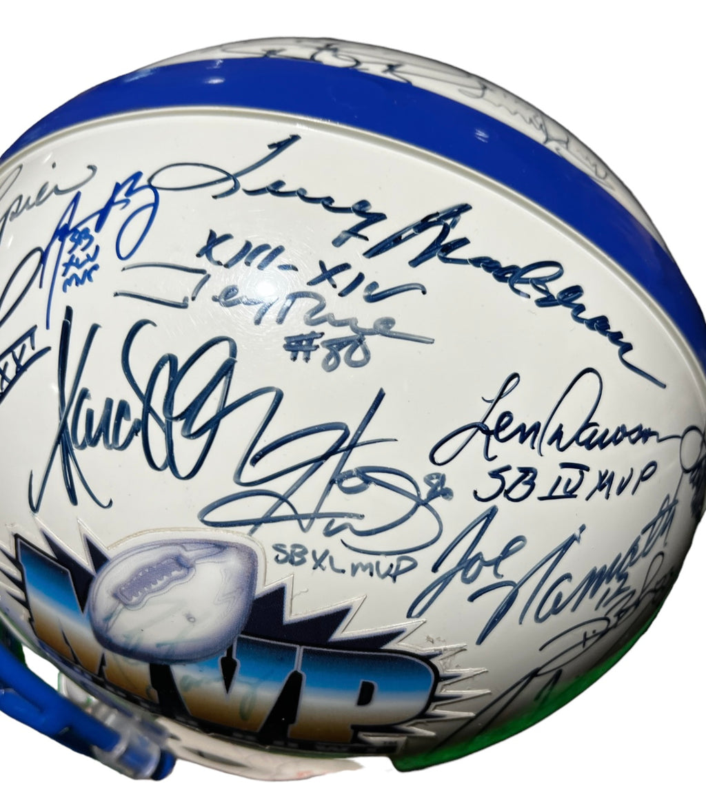 Super Bowl MVP Signed Helmet 7 of 50