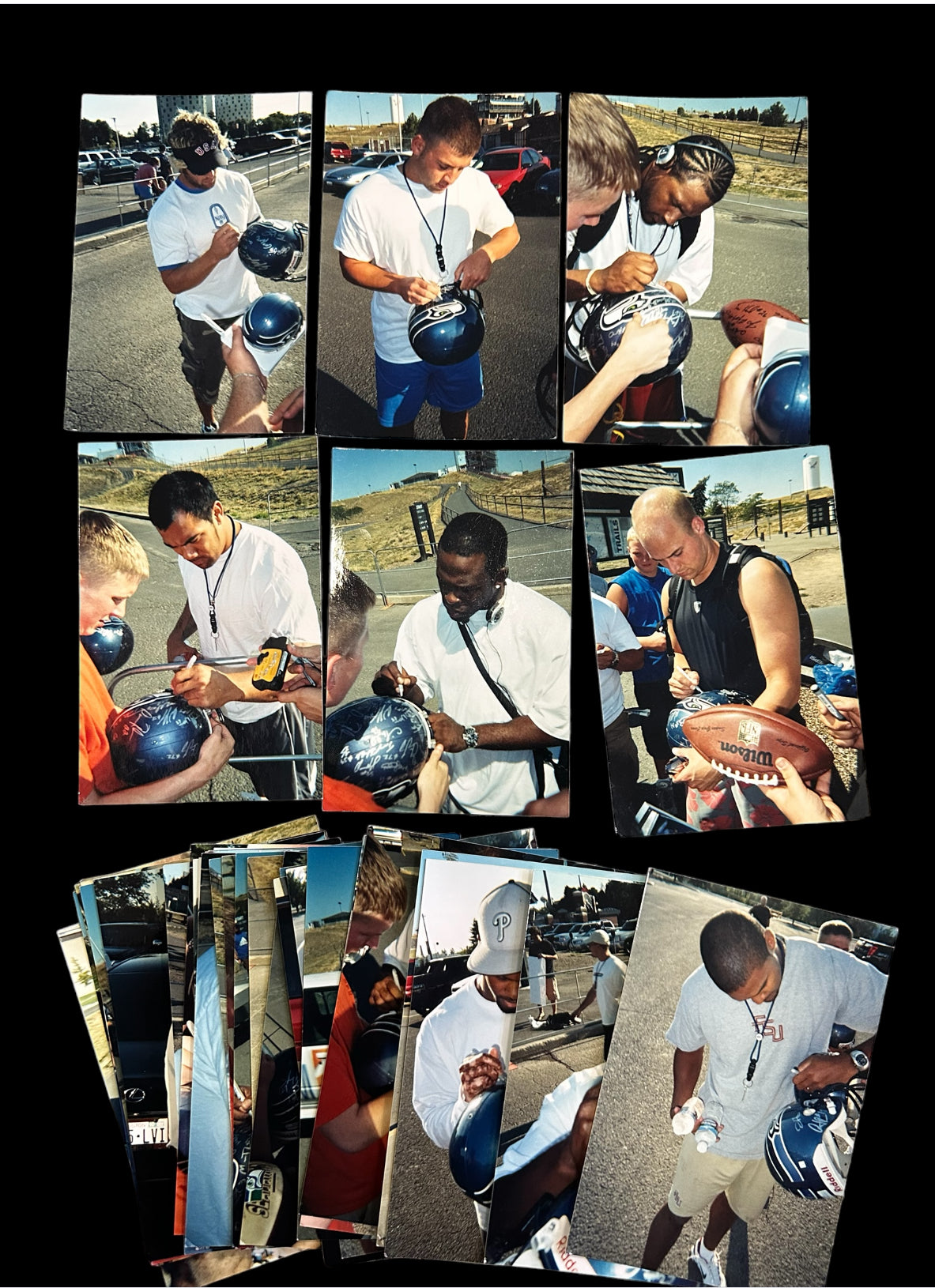 Seattle Seahawks - 2004 Team Autographed Helmet