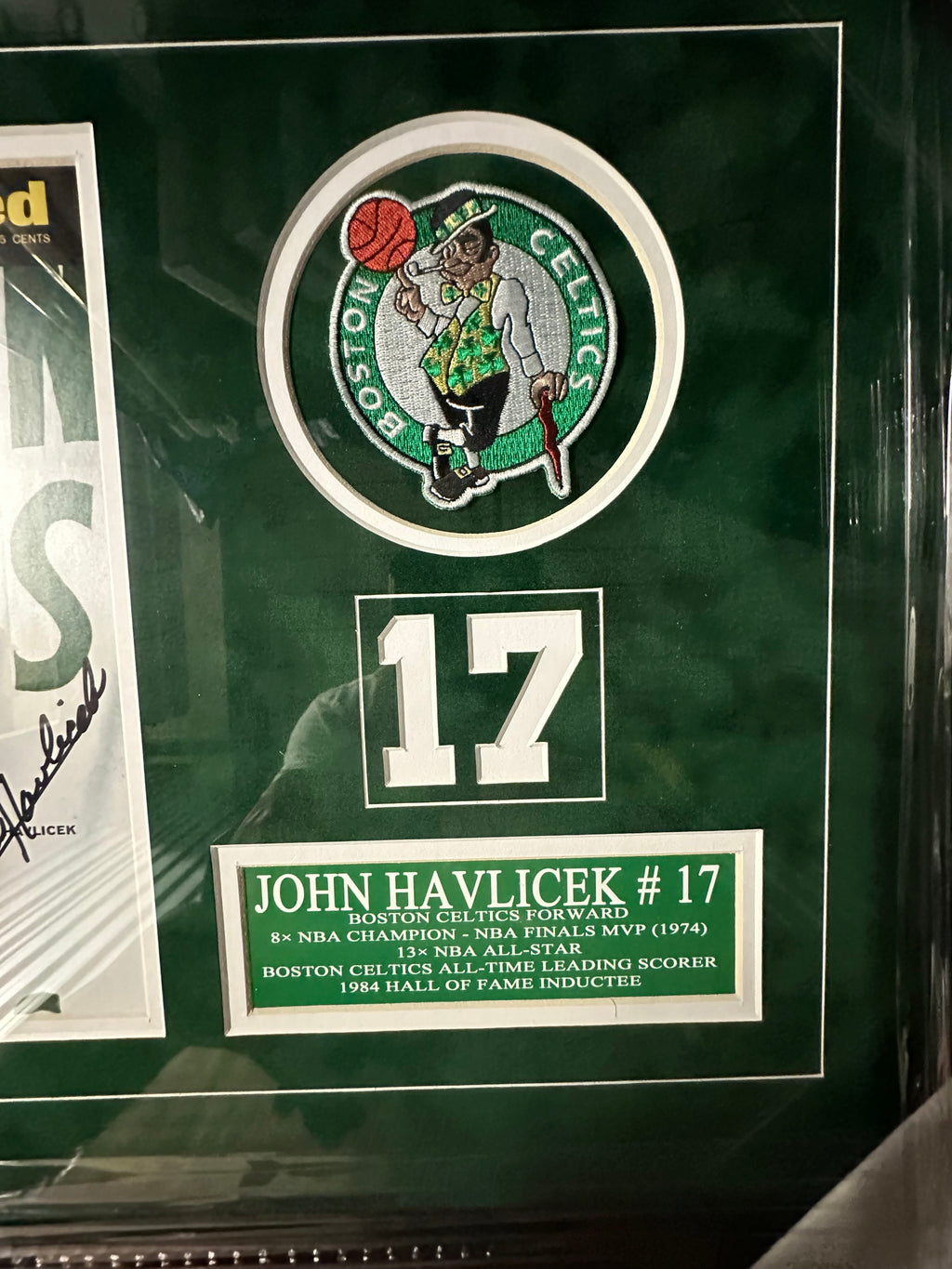 Boston Celtics - John Havlicek Autographed