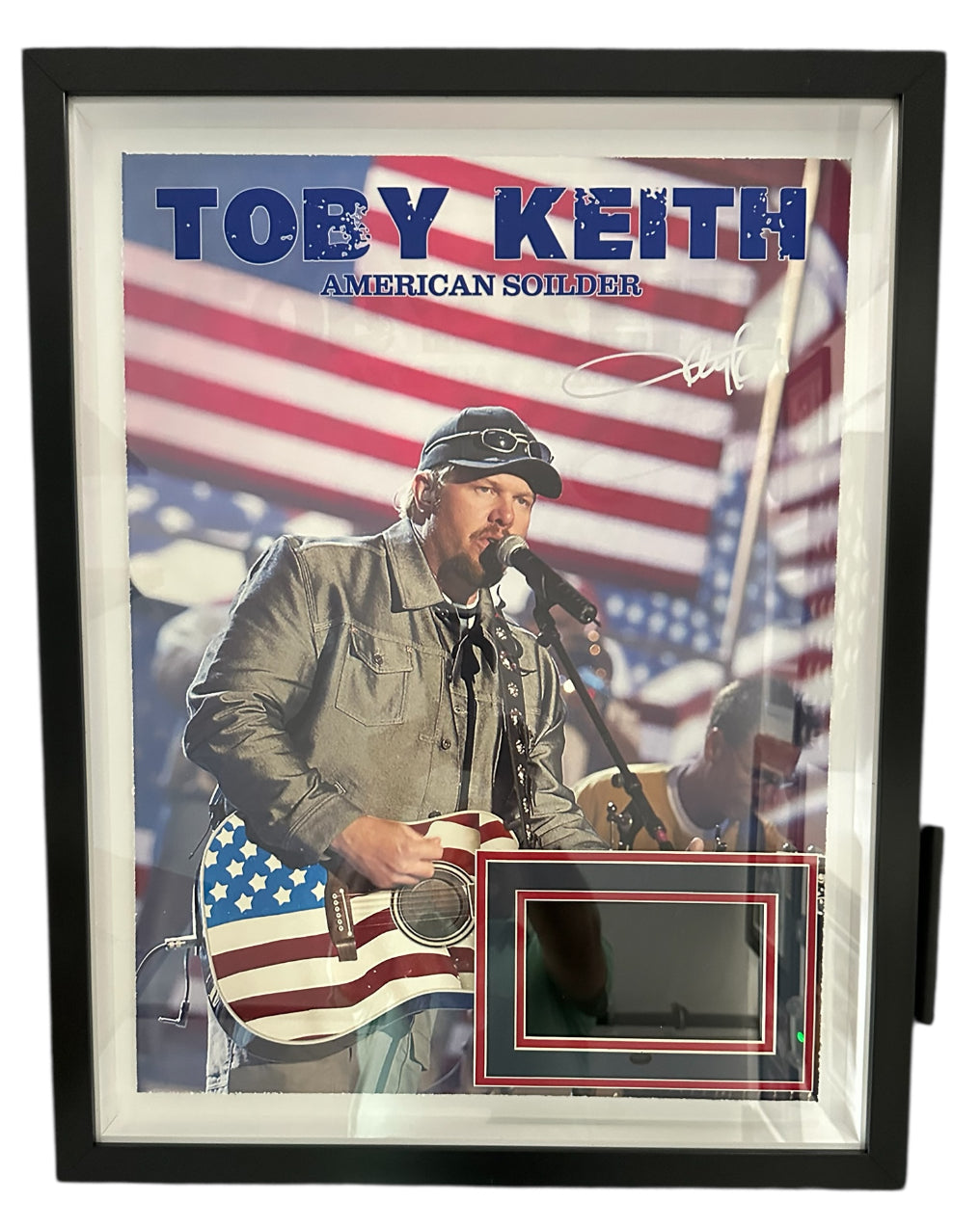 Toby Keith - An American Soldier with a video montage and facsimile signature