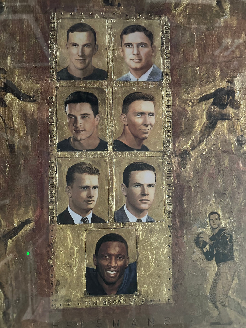 Notre Dame Heisman Winners - Autographed