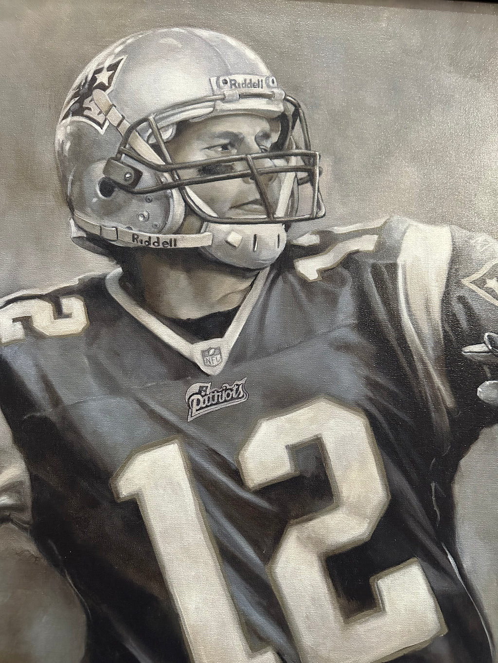 New England Patriots - Tom Brady Autographed Canvas (9 of 39)