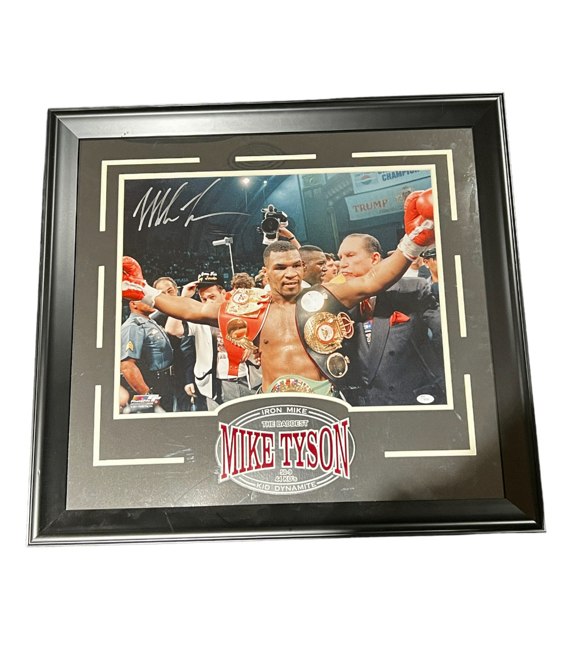 Mike Tyson Heavyweight Champion Autographed