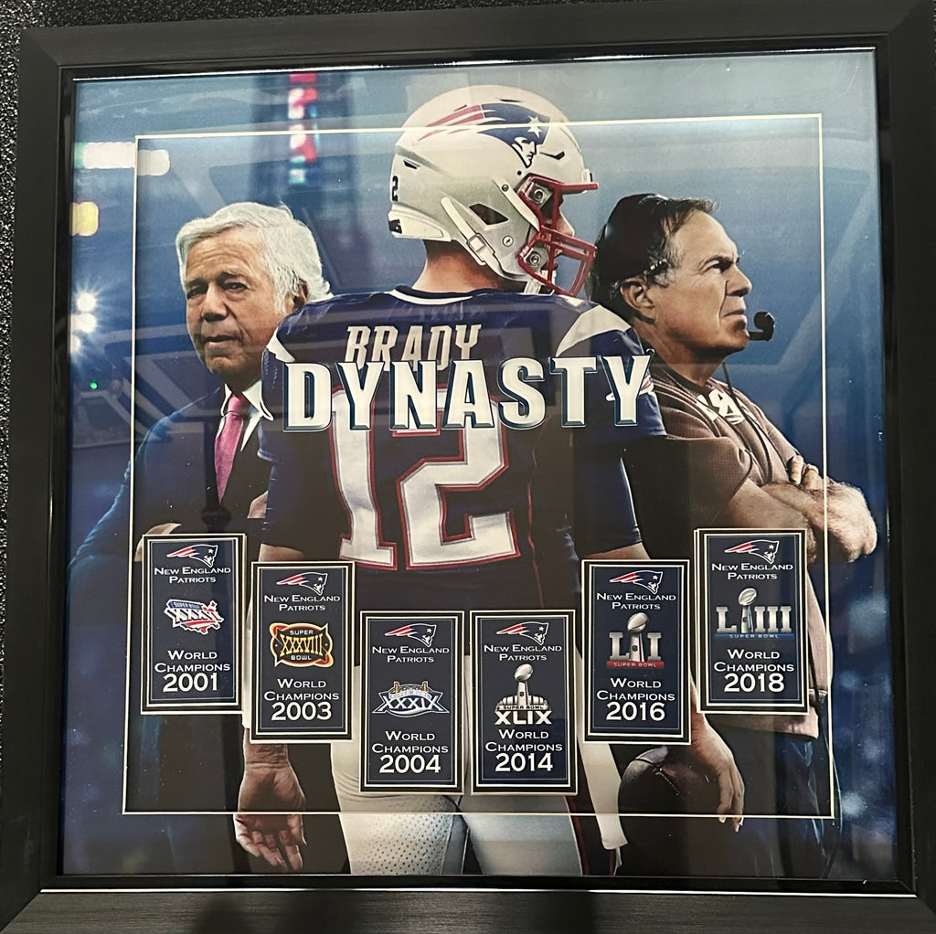 New England Patriots Dynasty - Replica 6X Super Bowl Champions Tickets