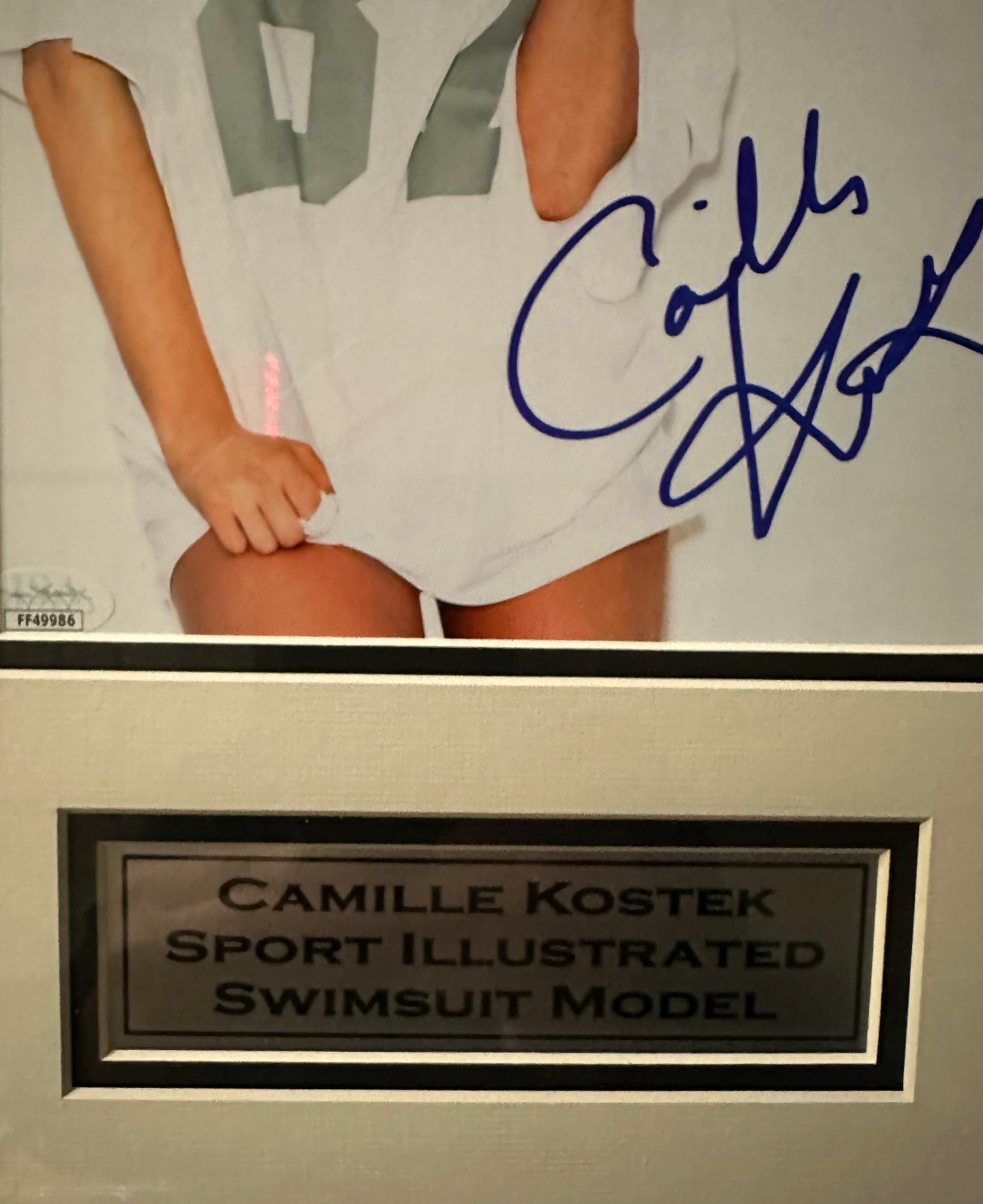 Camille Kostek (SI Model) Autographed 8x10 Photo