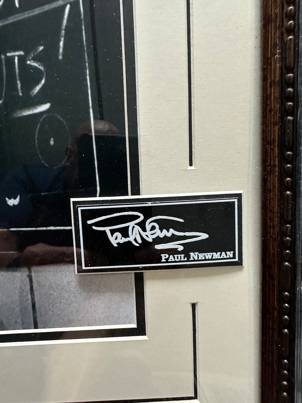 Slap Shot - Paul Newman with quote (Facsimile Autograph)