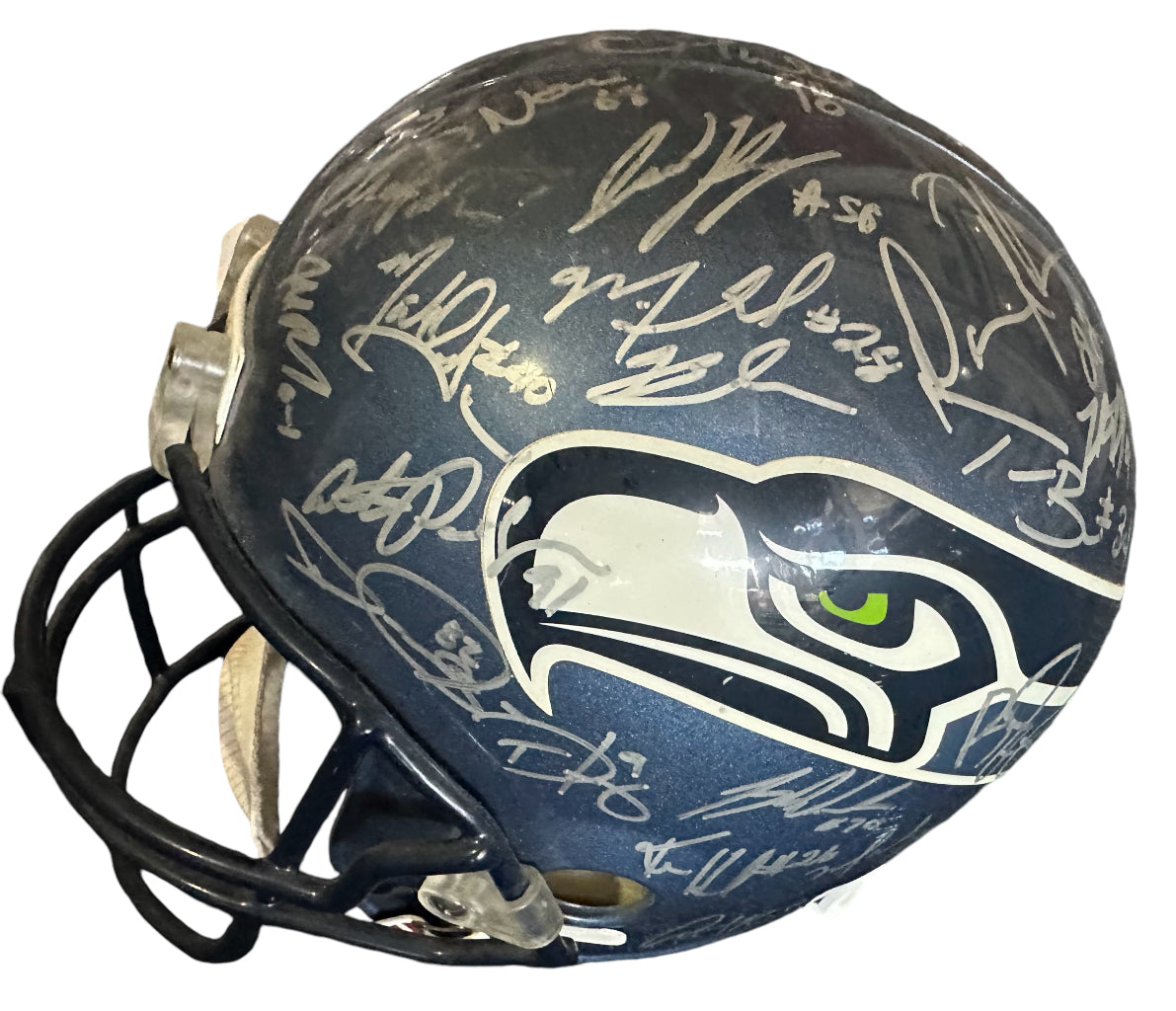 Seattle Seahawks - 2004 Team Autographed Helmet