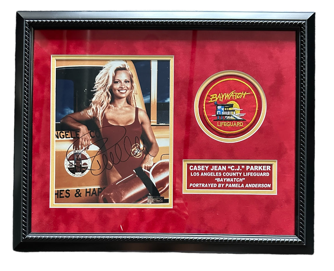Baywatch - Pamela Anderson as Casey Jean "C.J." Parker Autographed