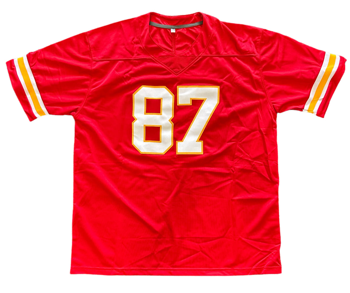 Kansas City Chiefs - Travis Kelce Autographed Football Jersey