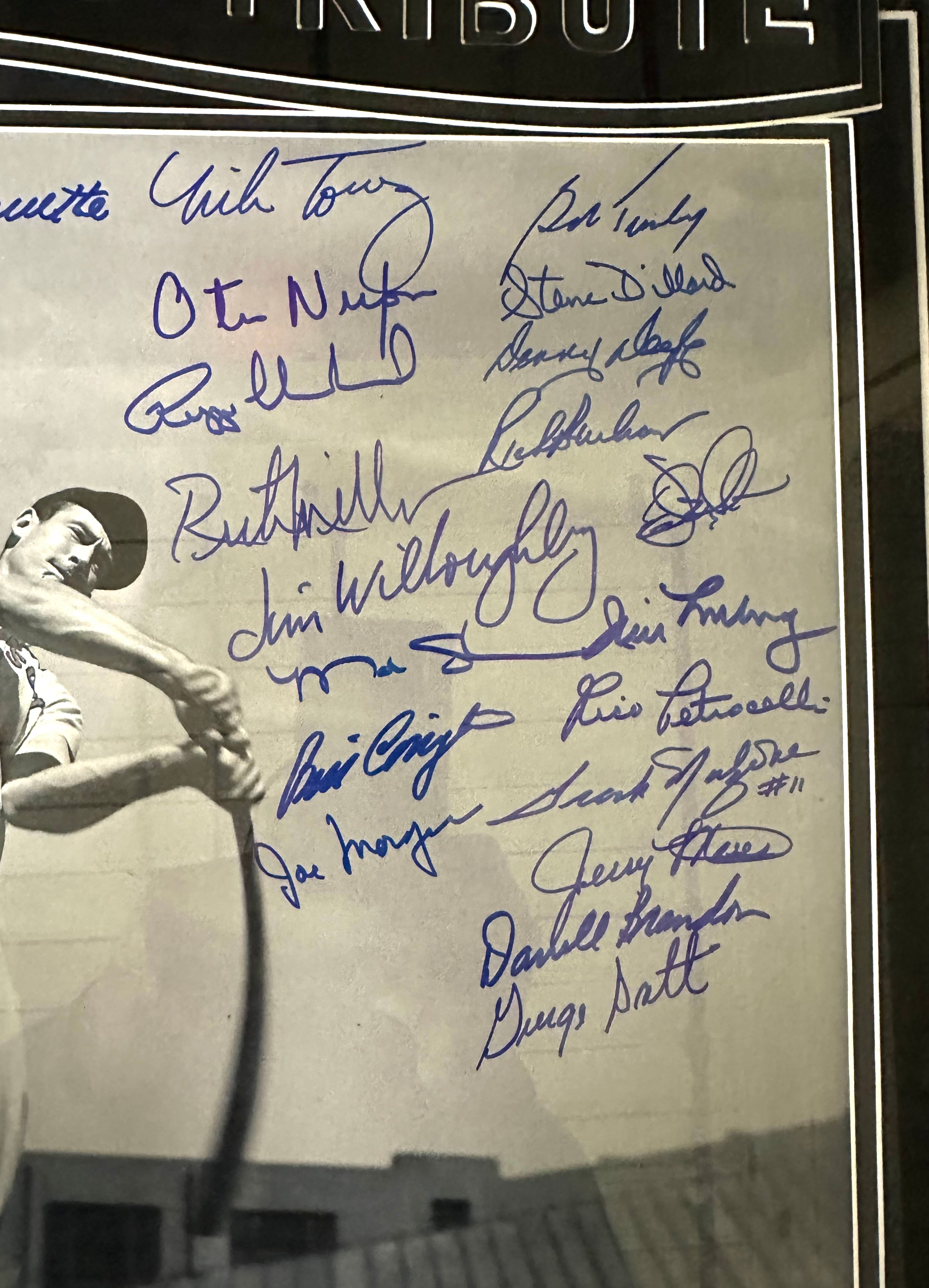 Boston Red Sox - Ted Williams Tribute with 40 autographs