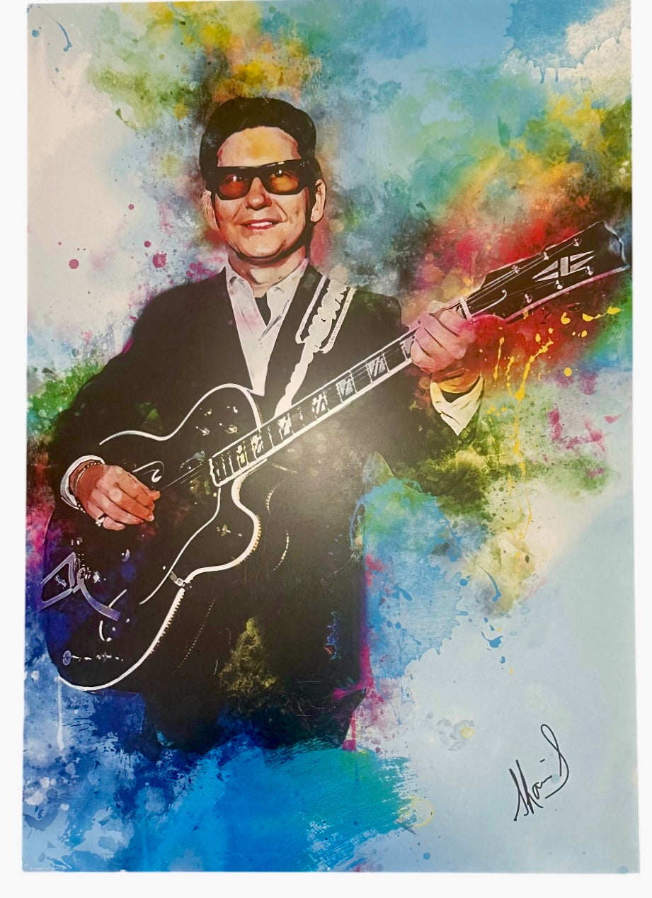 Roy Orbison Wall Art by Cherie Grampp (aka Shari)