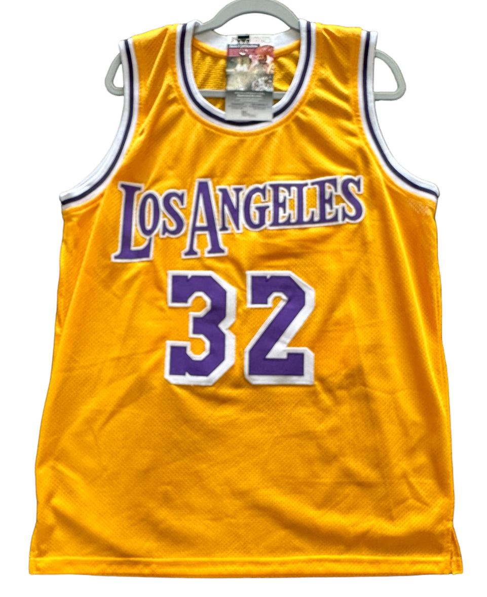 Los Angeles Lakers - Magic Johnson Autographed Basketball Jersey