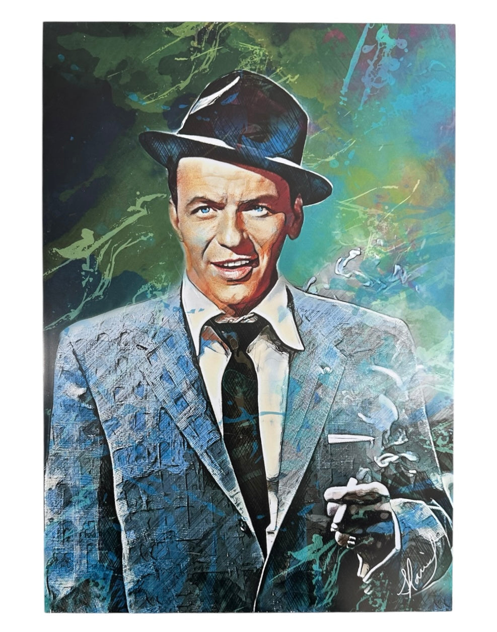 Frank Sinatra Wall Art by Cherie Grampp (aka Shari)