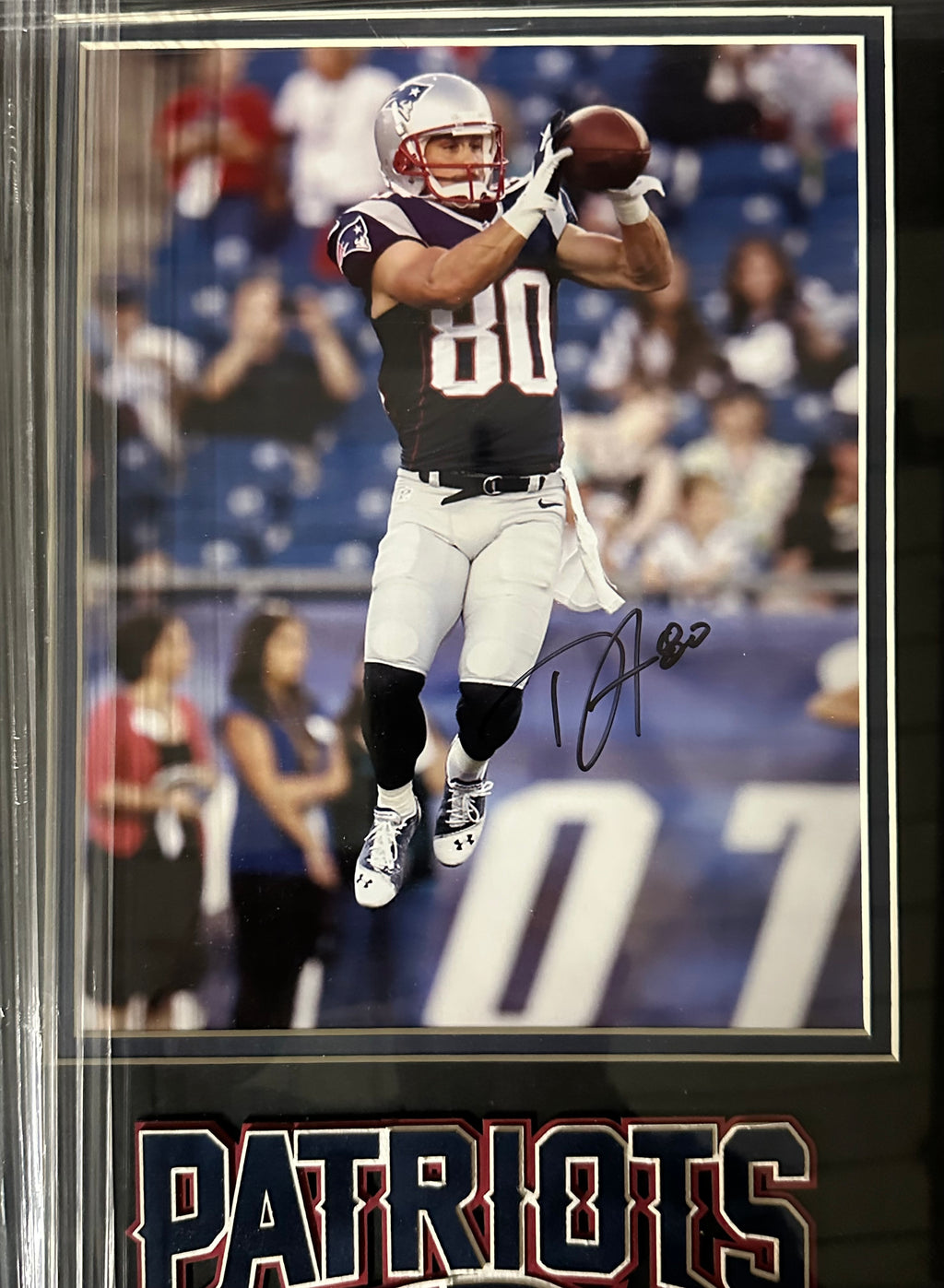 New England Patriots - Danny Amendola autohraphed 8x10 photo