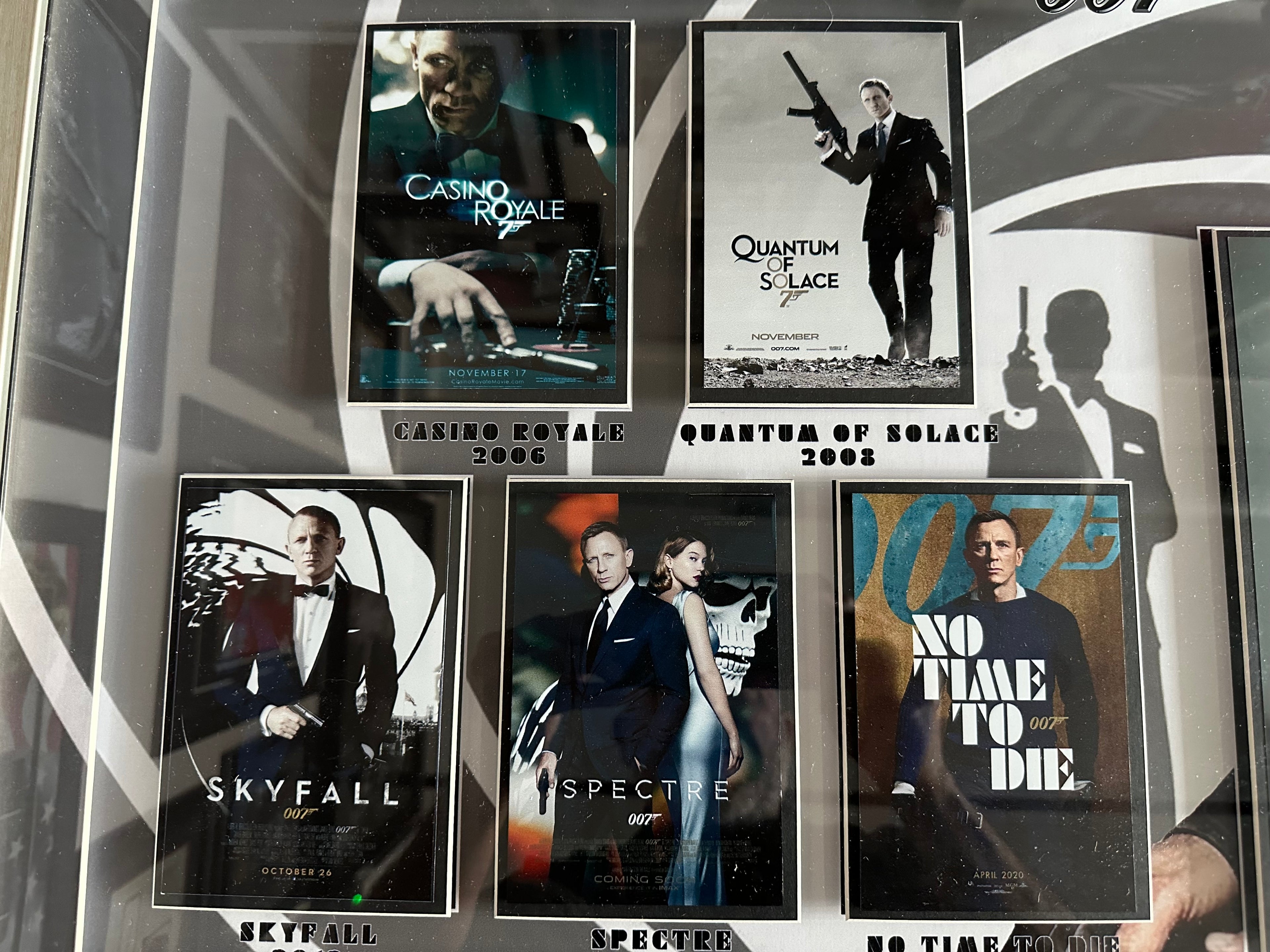 James Bond 007 - Daniel Craig autographed