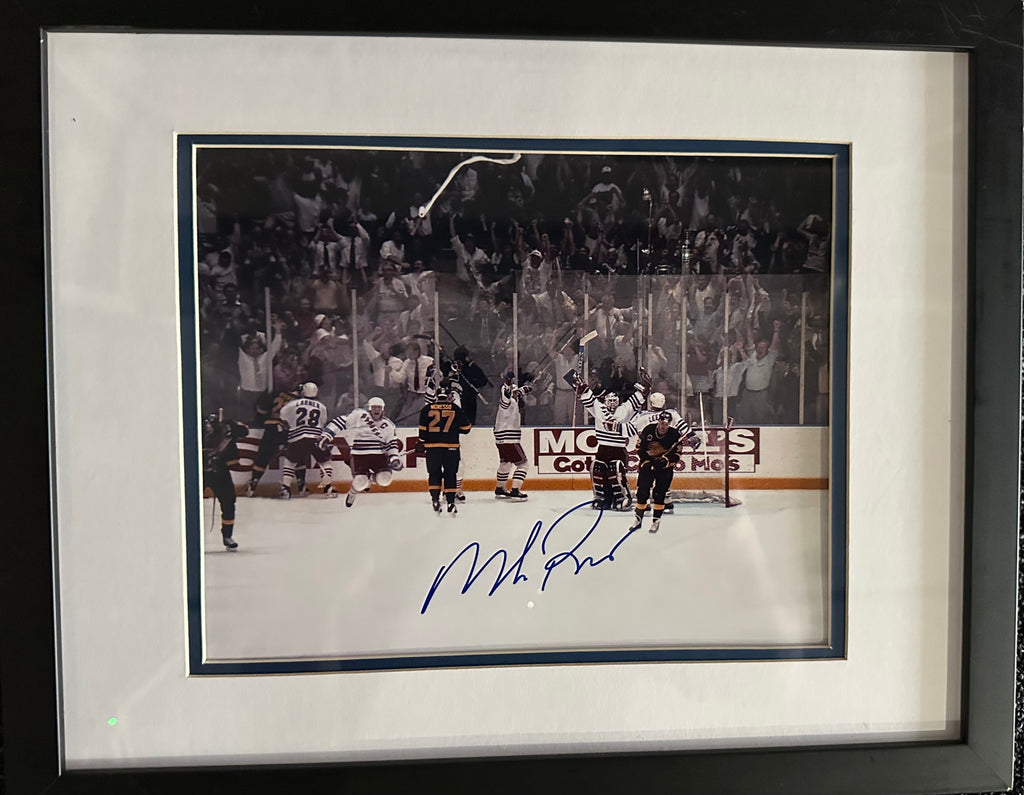 Mike Richter -  NY Rangers Goaltender Autographed