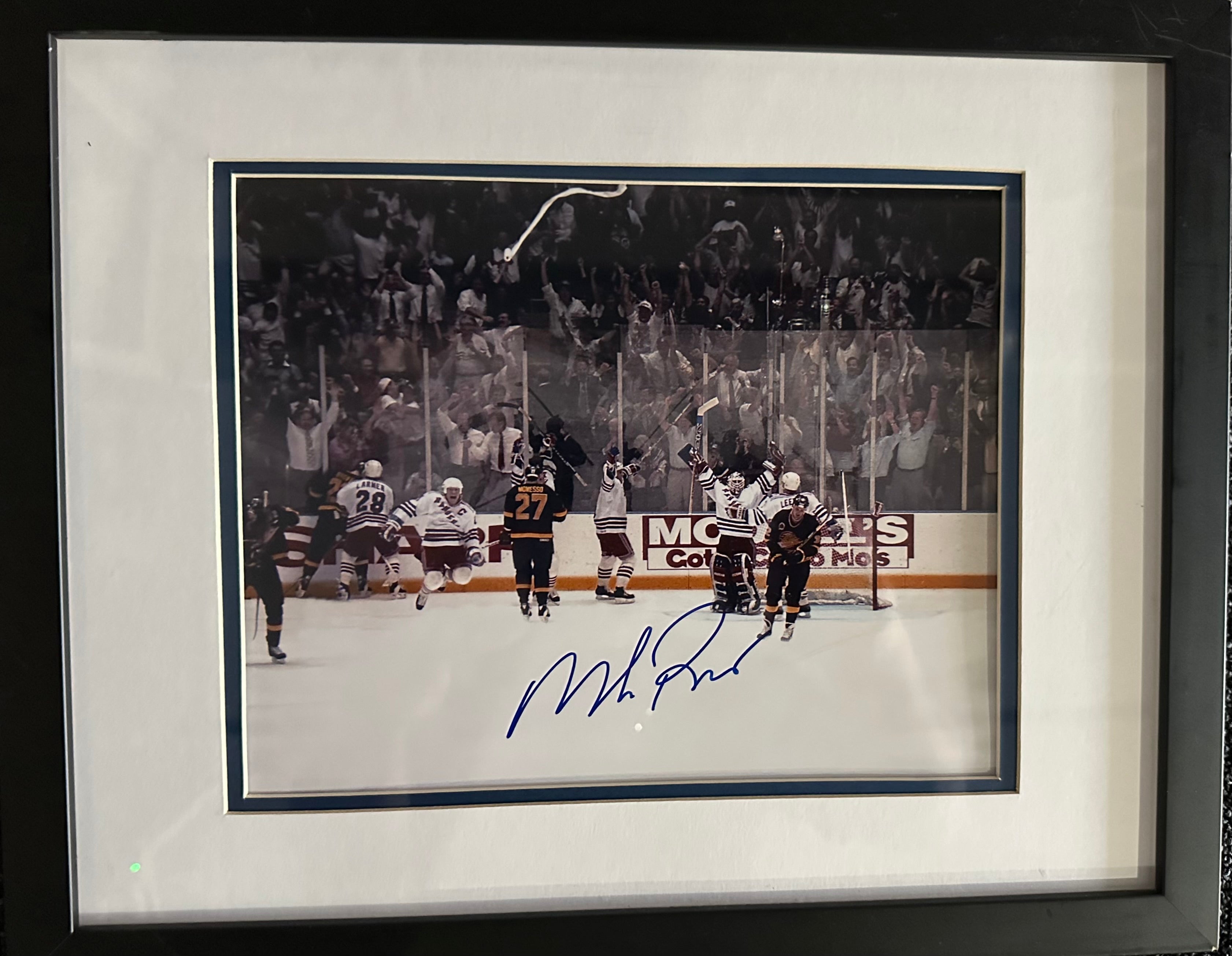 Mike Richter -  NY Rangers Goaltender Autographed