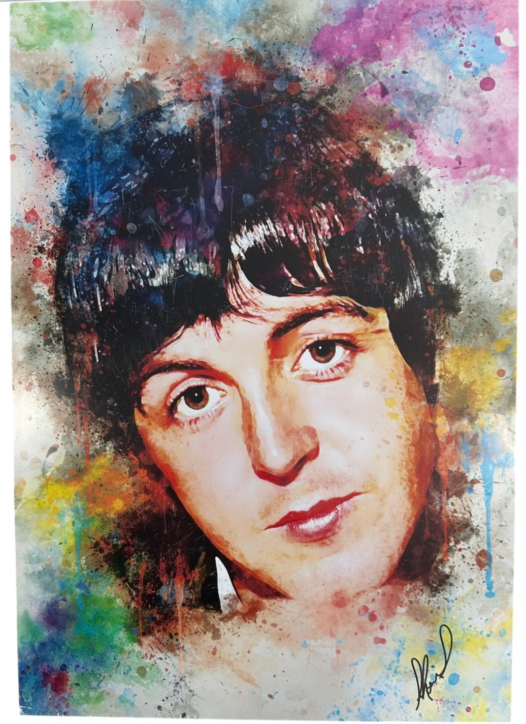 Paul McCartney Wall Art by Cherie Grampp (aka Shari)