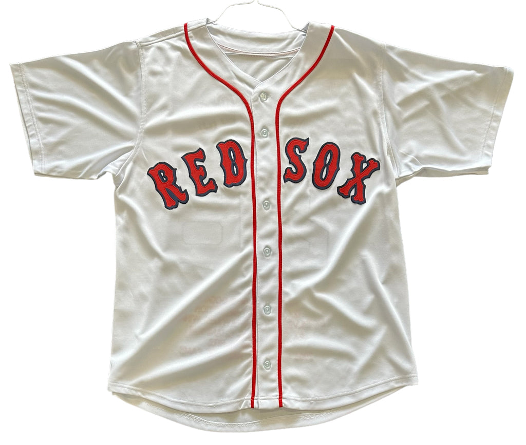Boston Red Sox - Wade Boggs Autographed Baseball Jersey with stats