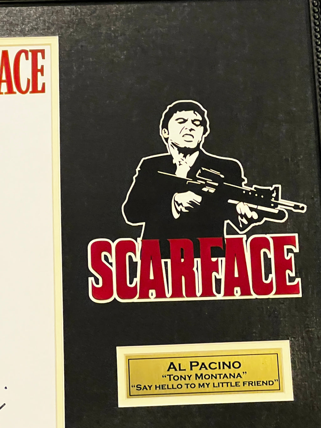 Scarface - Movie Cast Signed