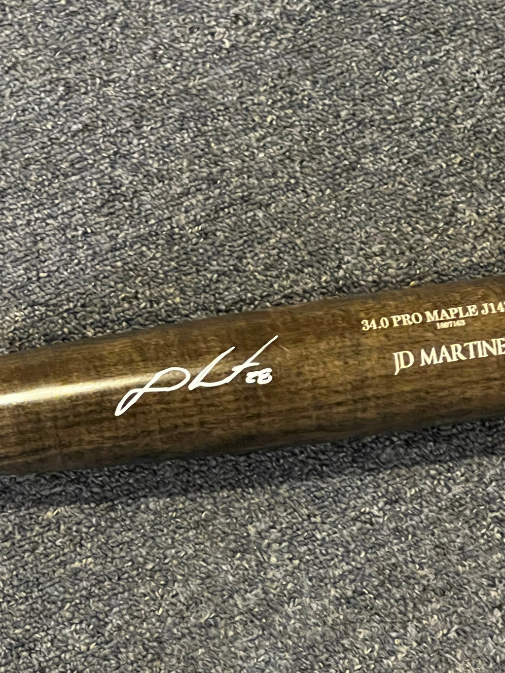 JD Martinez - Autographed Bat