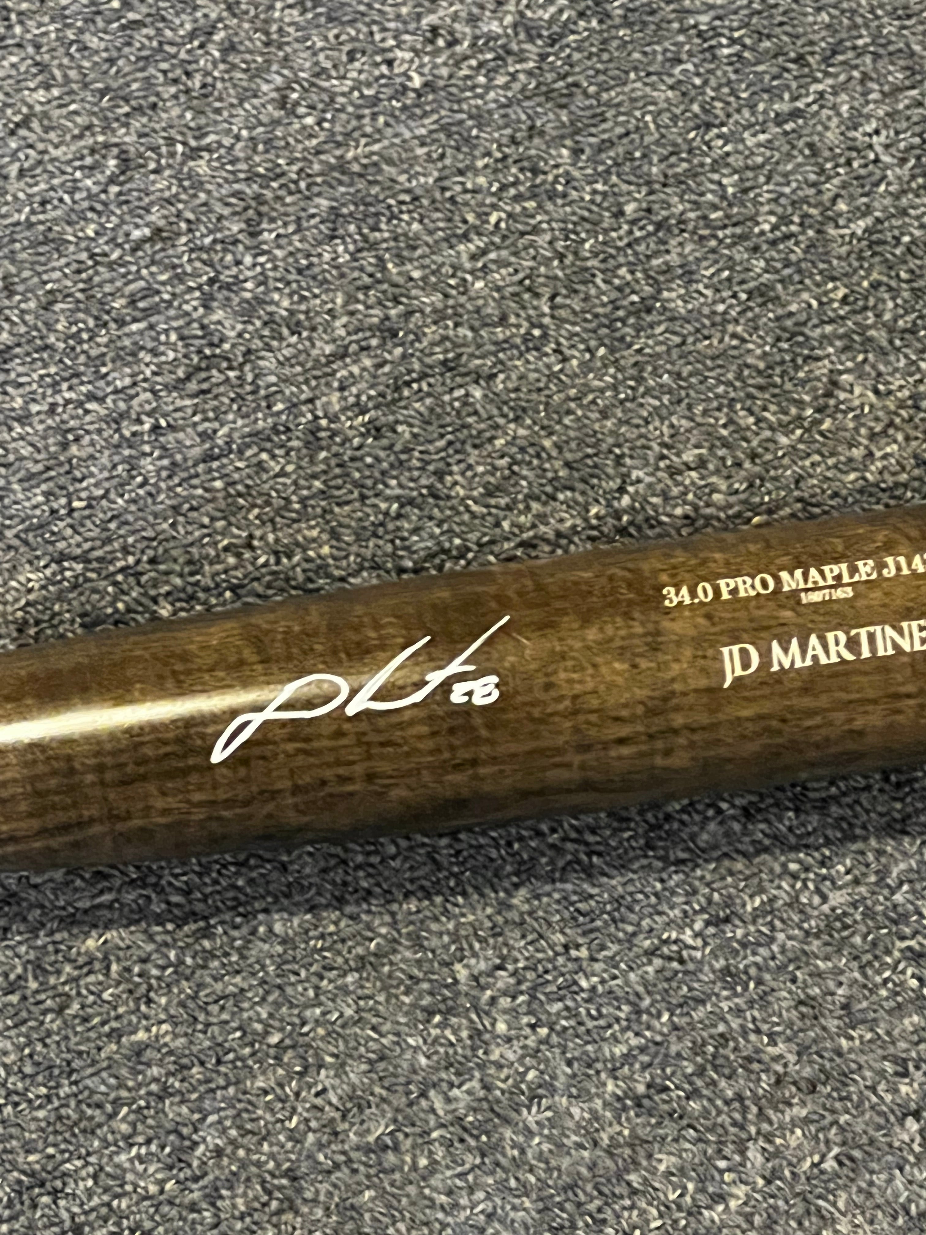 JD Martinez - Autographed Bat