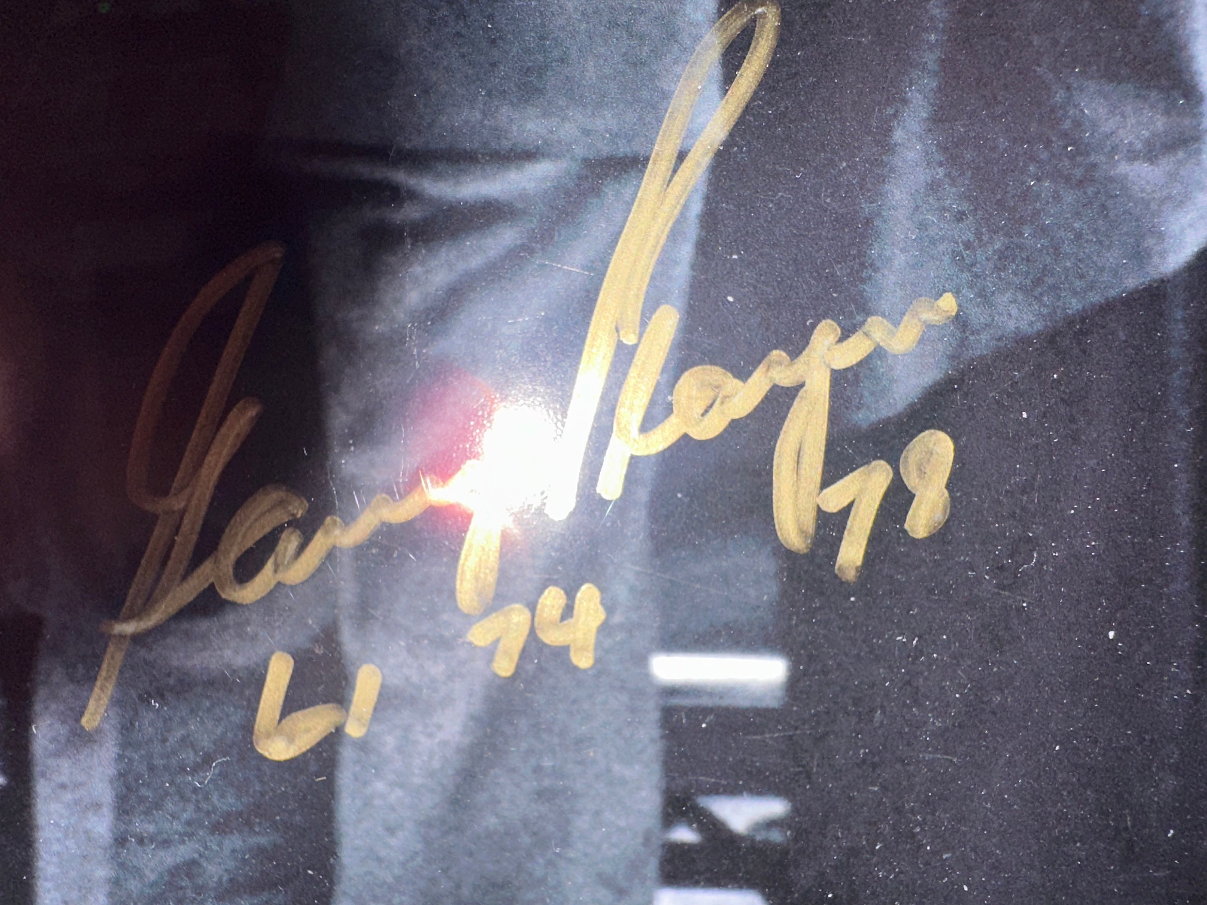 Gary Player and Arnold Palmer 3x and 4x Masters Champions Autographed