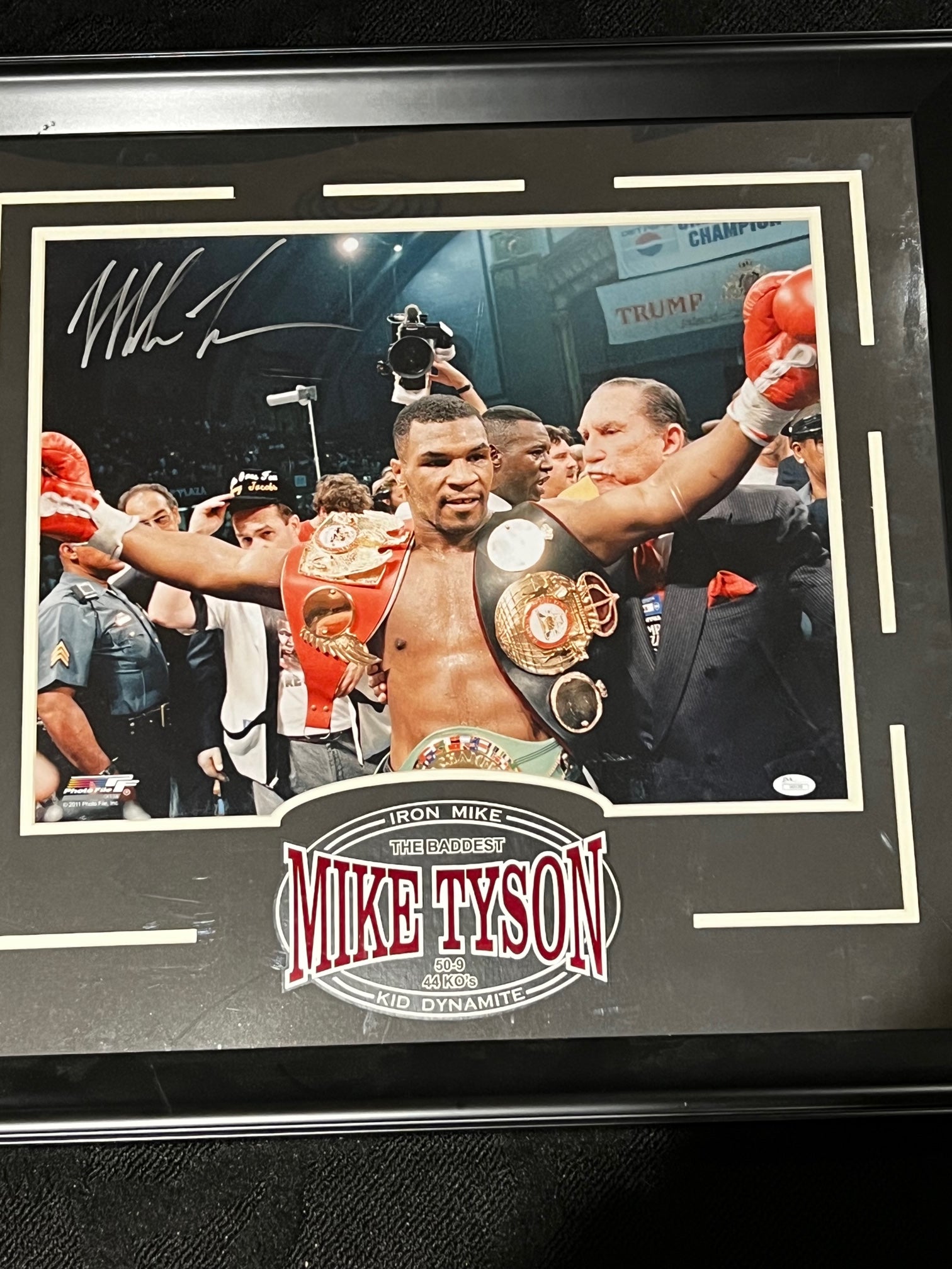 Mike Tyson Heavyweight Champion Autographed