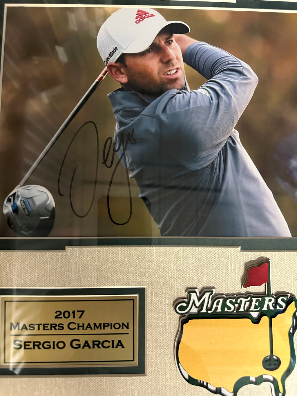 Sergio Garcia Autographed